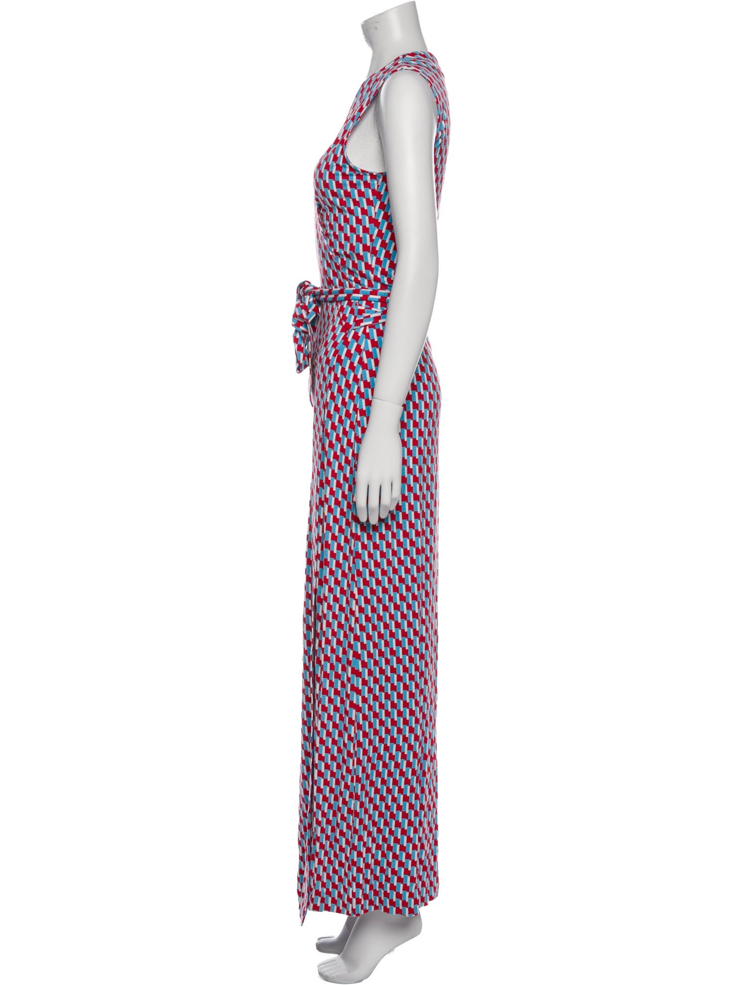 Diane von Furstenberg Printed Long Dress