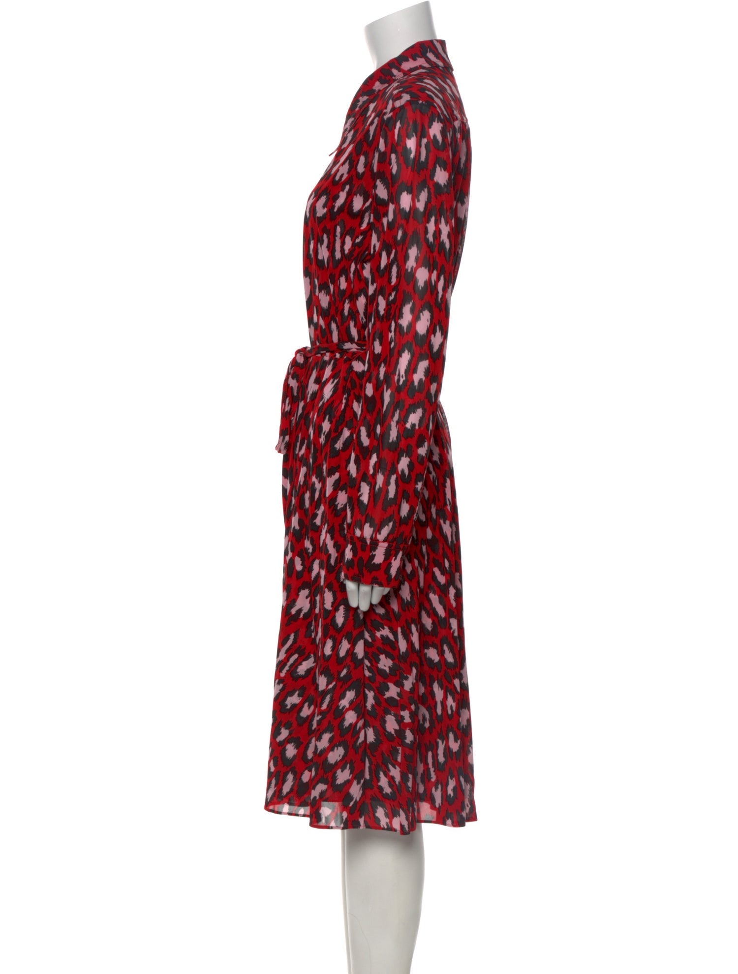 Diane von Furstenberg Printed Knee-Length Dress