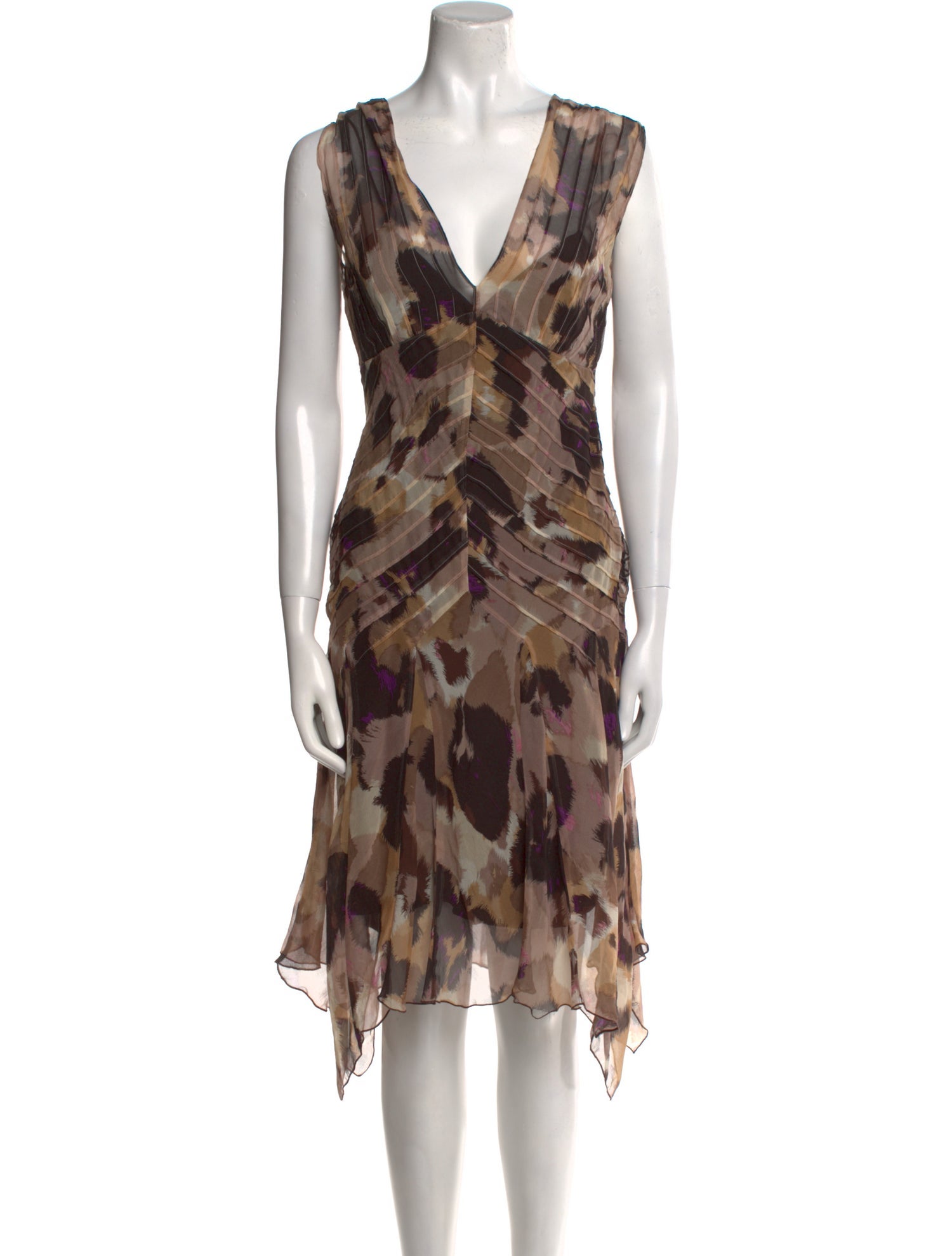 Diane von Furstenberg Silk Midi Length Dress