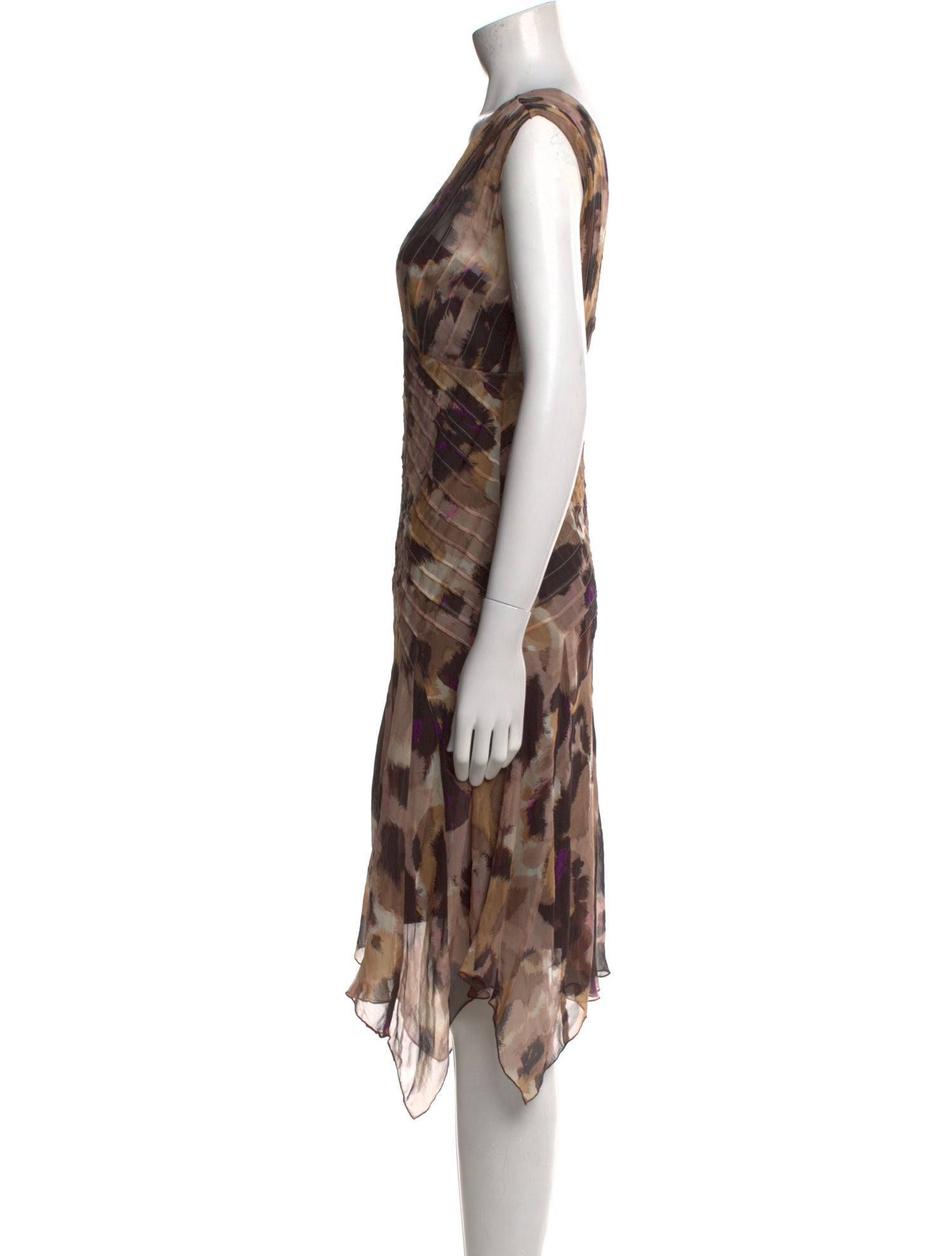 Diane von Furstenberg Silk Midi Length Dress