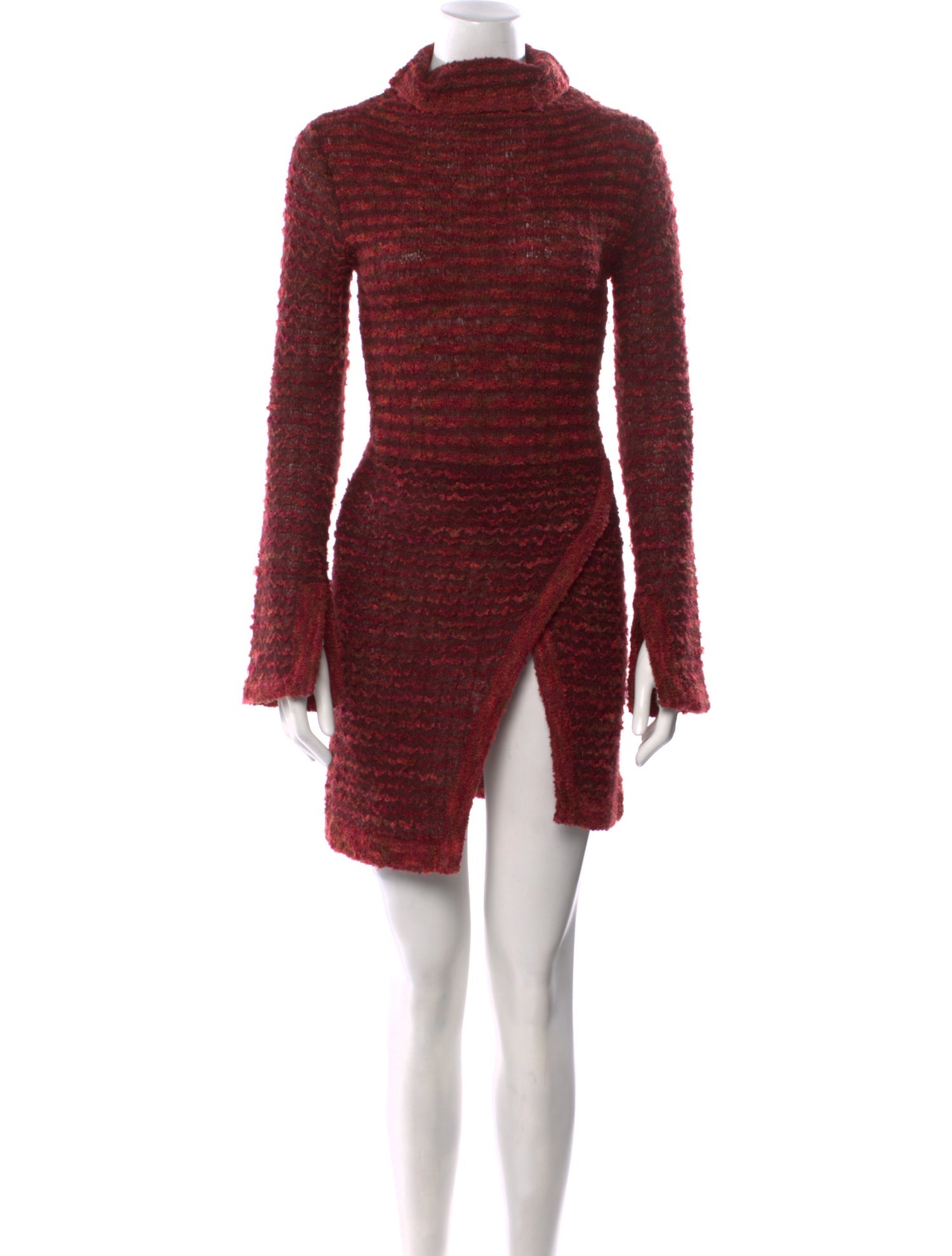 Diane von Furstenberg Turtleneck Knee-Length Dress