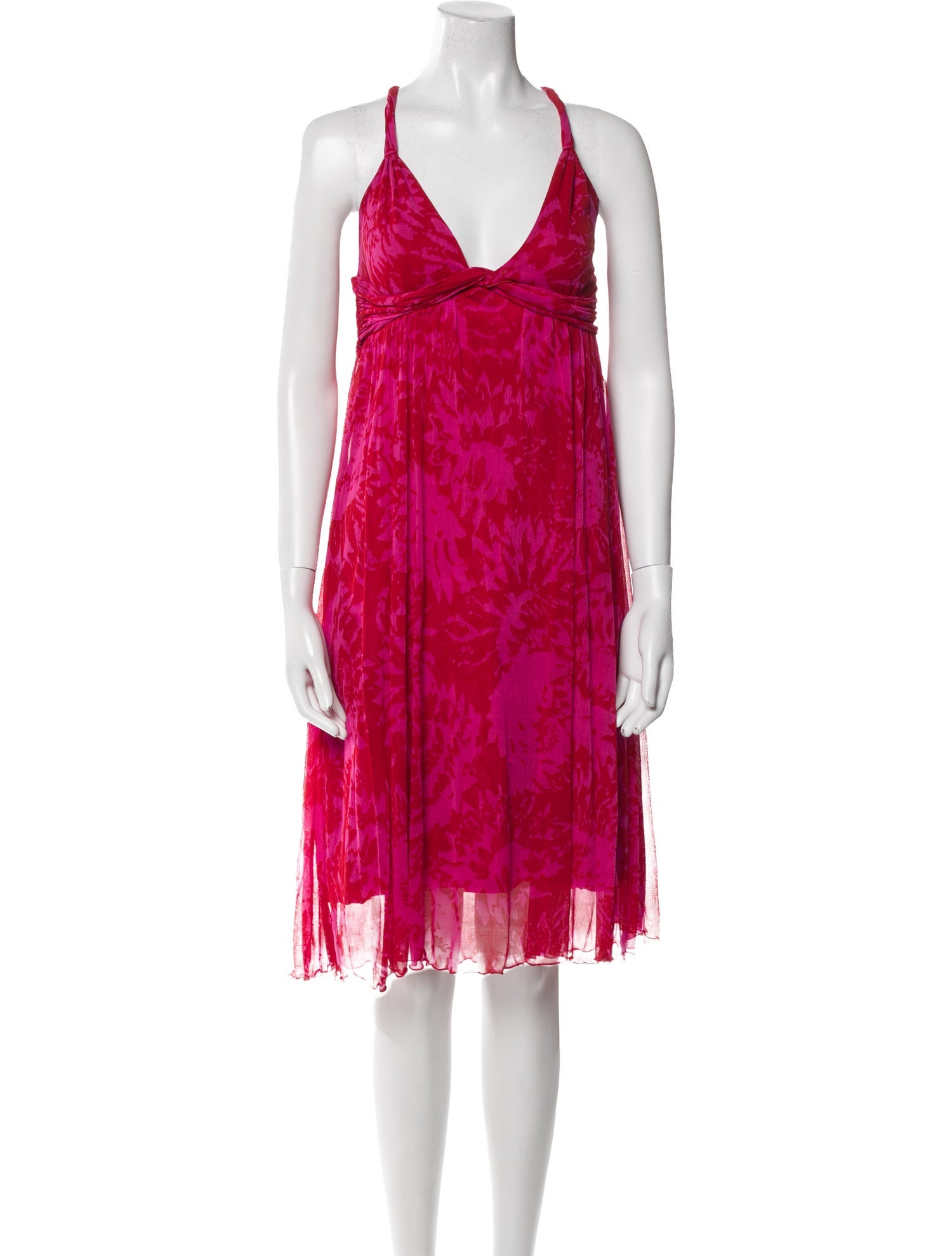 Diane von Furstenberg Silk Knee-Length Dress