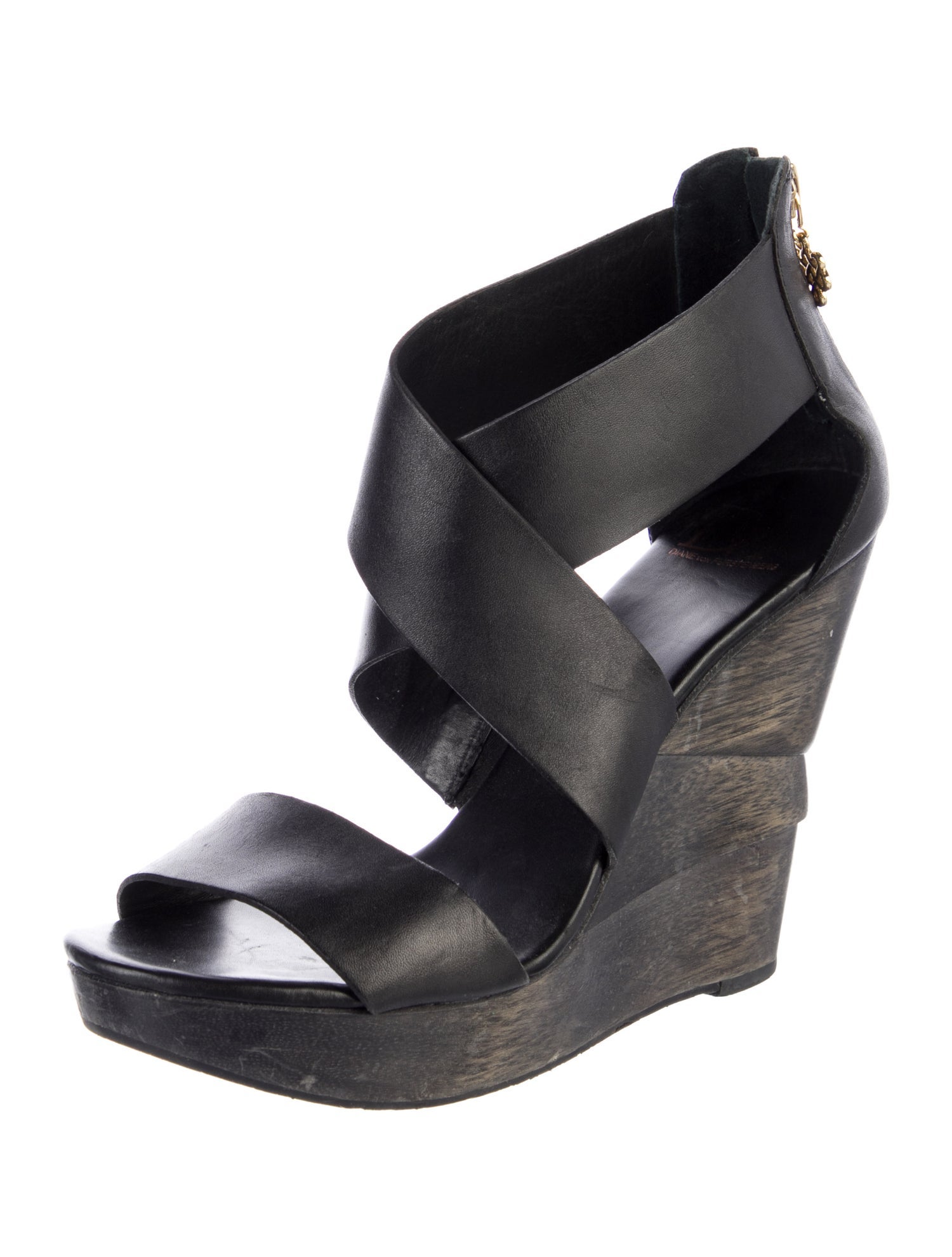 Diane von Furstenberg Leather Espadrilles