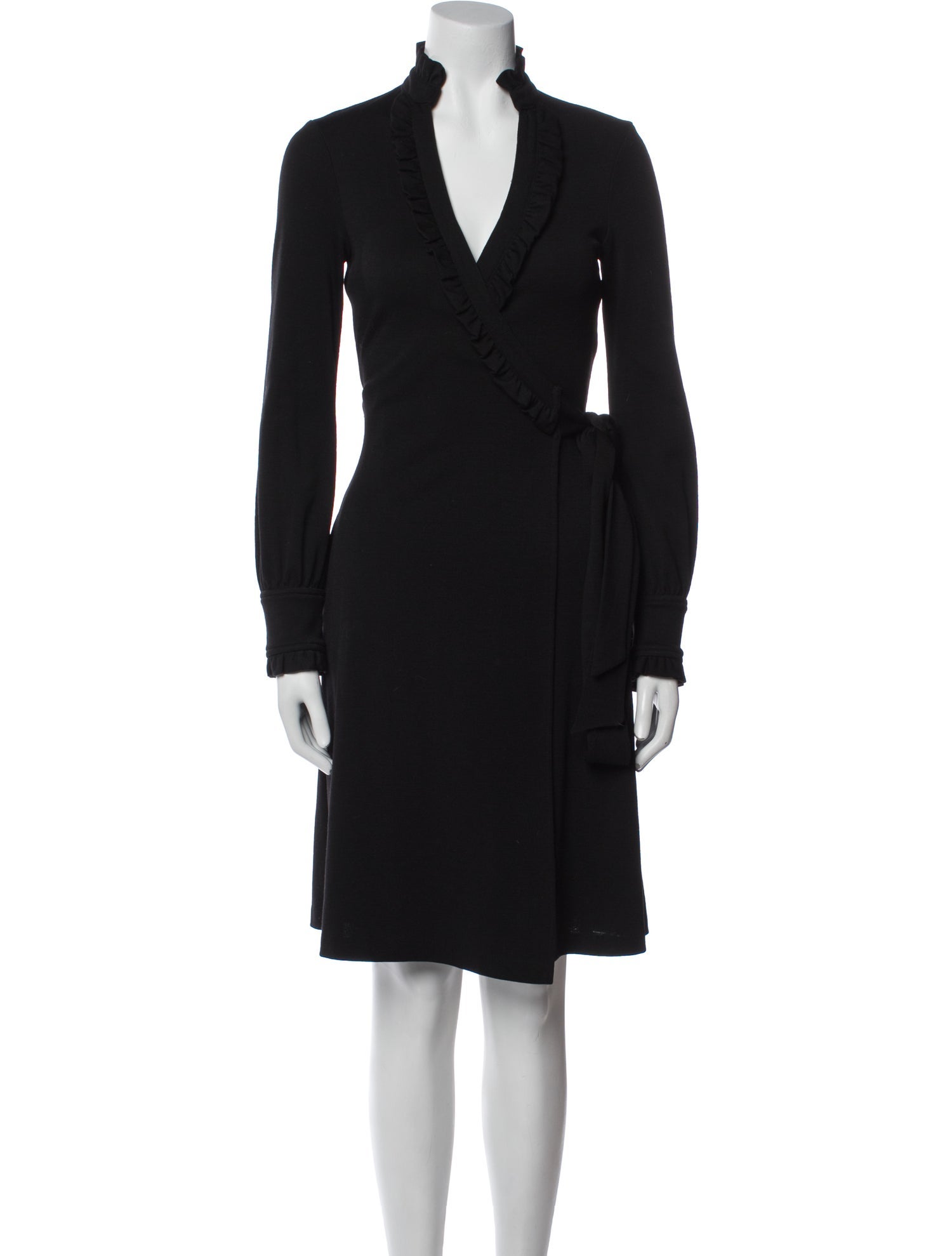 Diane von Furstenberg Wool Knee-Length Dress