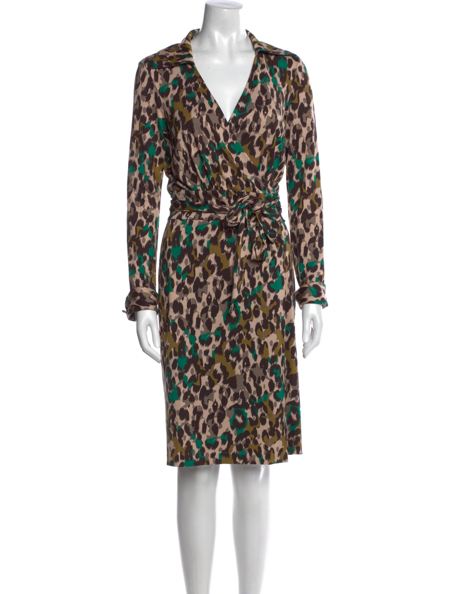 Diane von Furstenberg Silk Knee-Length Dress