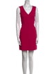 Diane von Furstenberg V-Neck Mini Dress