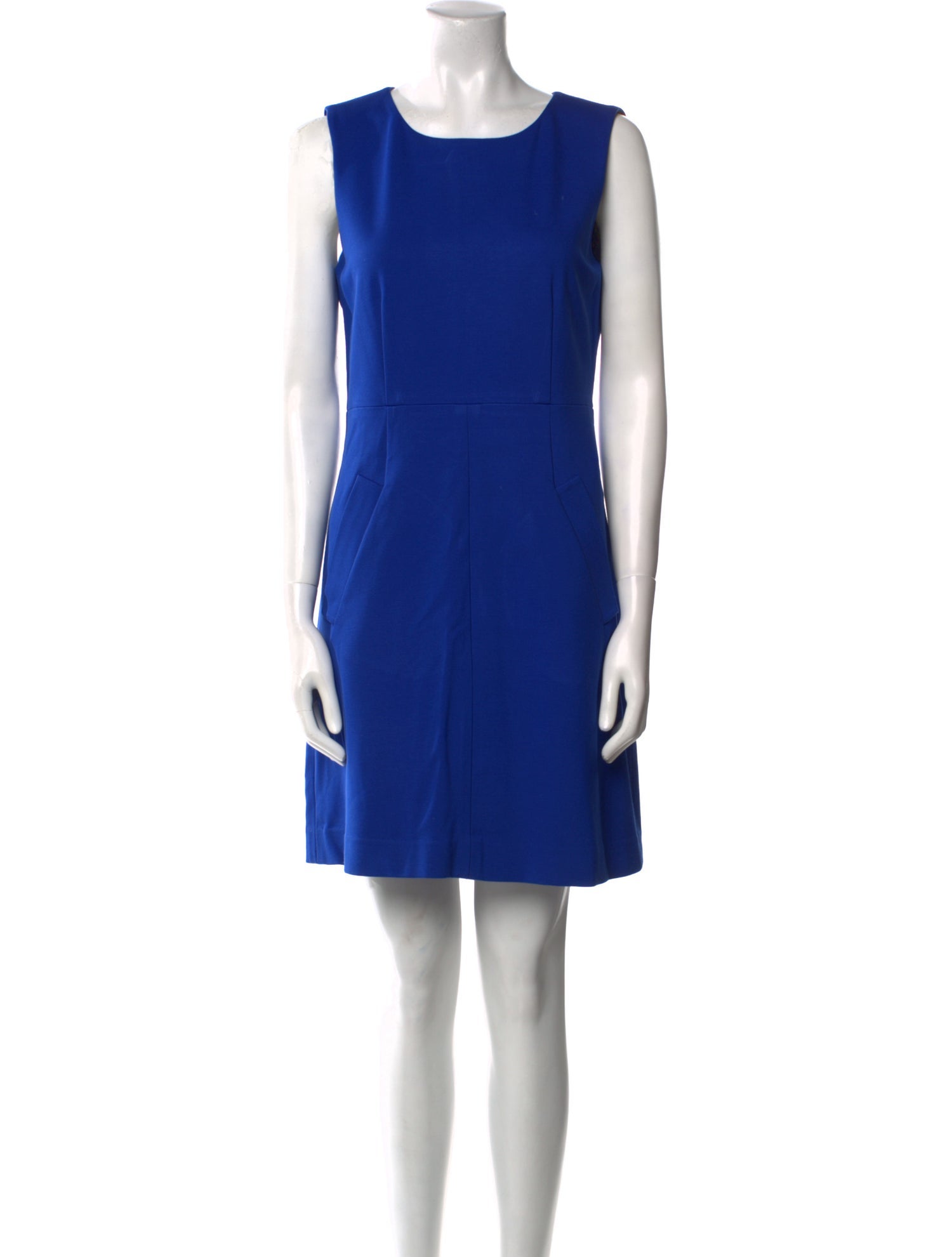 Diane von Furstenberg Scoop Neck Mini Dress