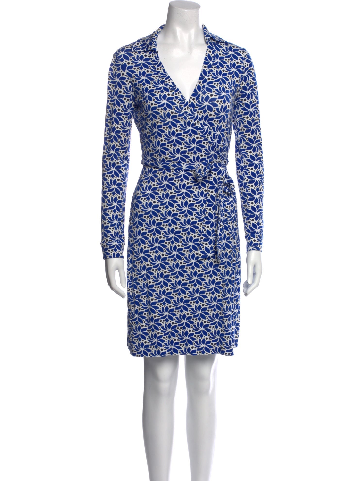 Diane von Furstenberg Printed Knee-Length Dress