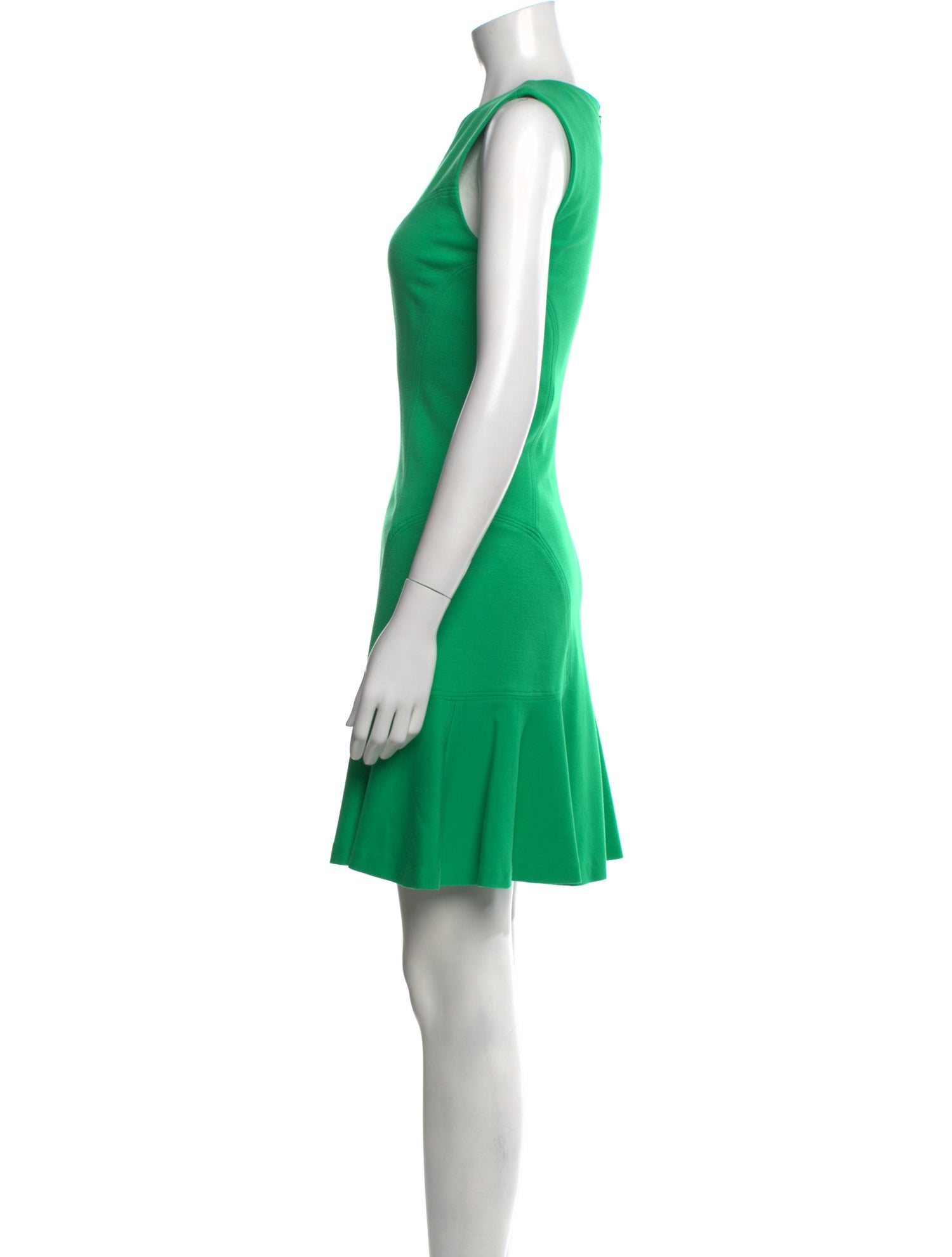 Diane von Furstenberg Crew Neck Mini Dress