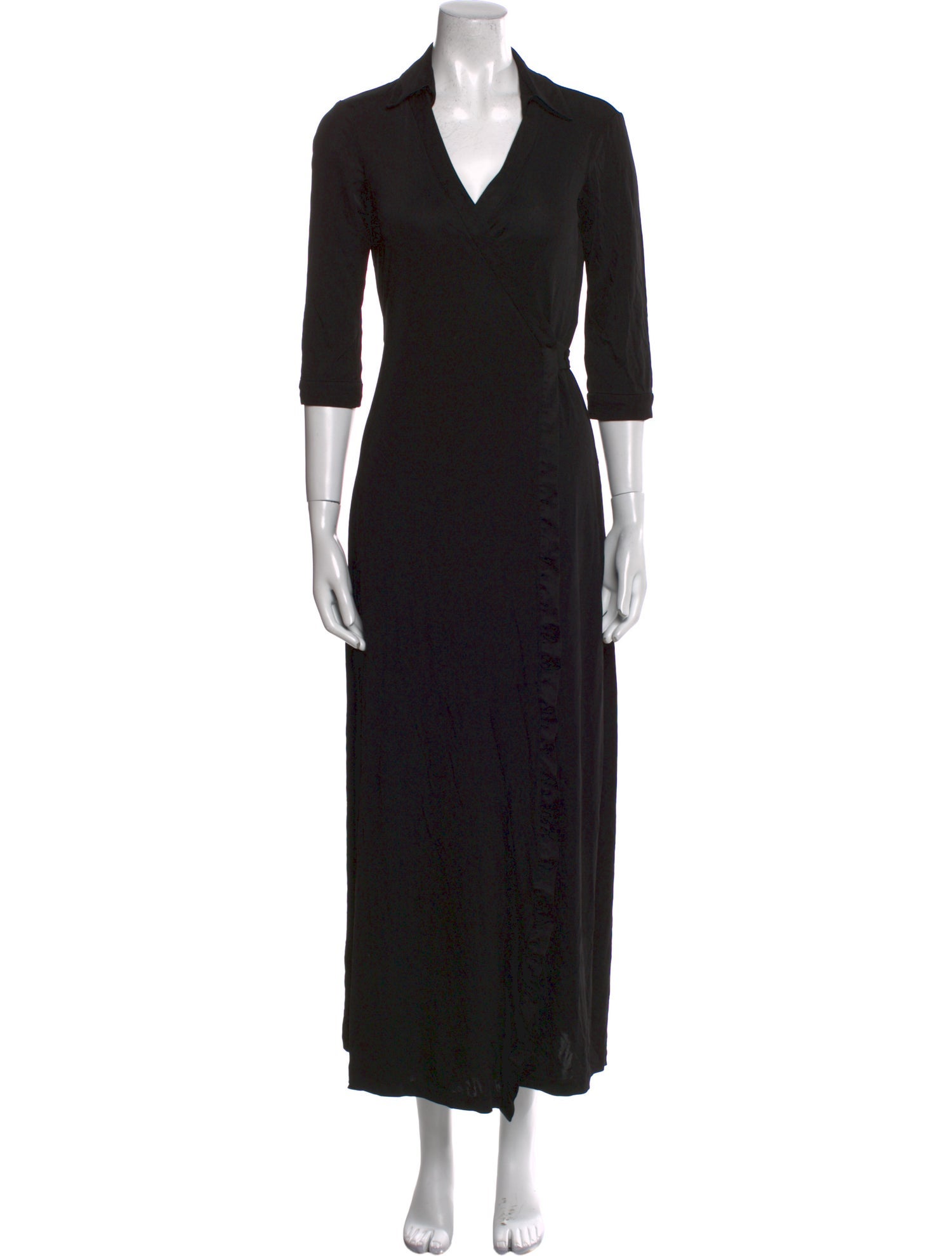 Diane von Furstenberg V-Neck Long Dress