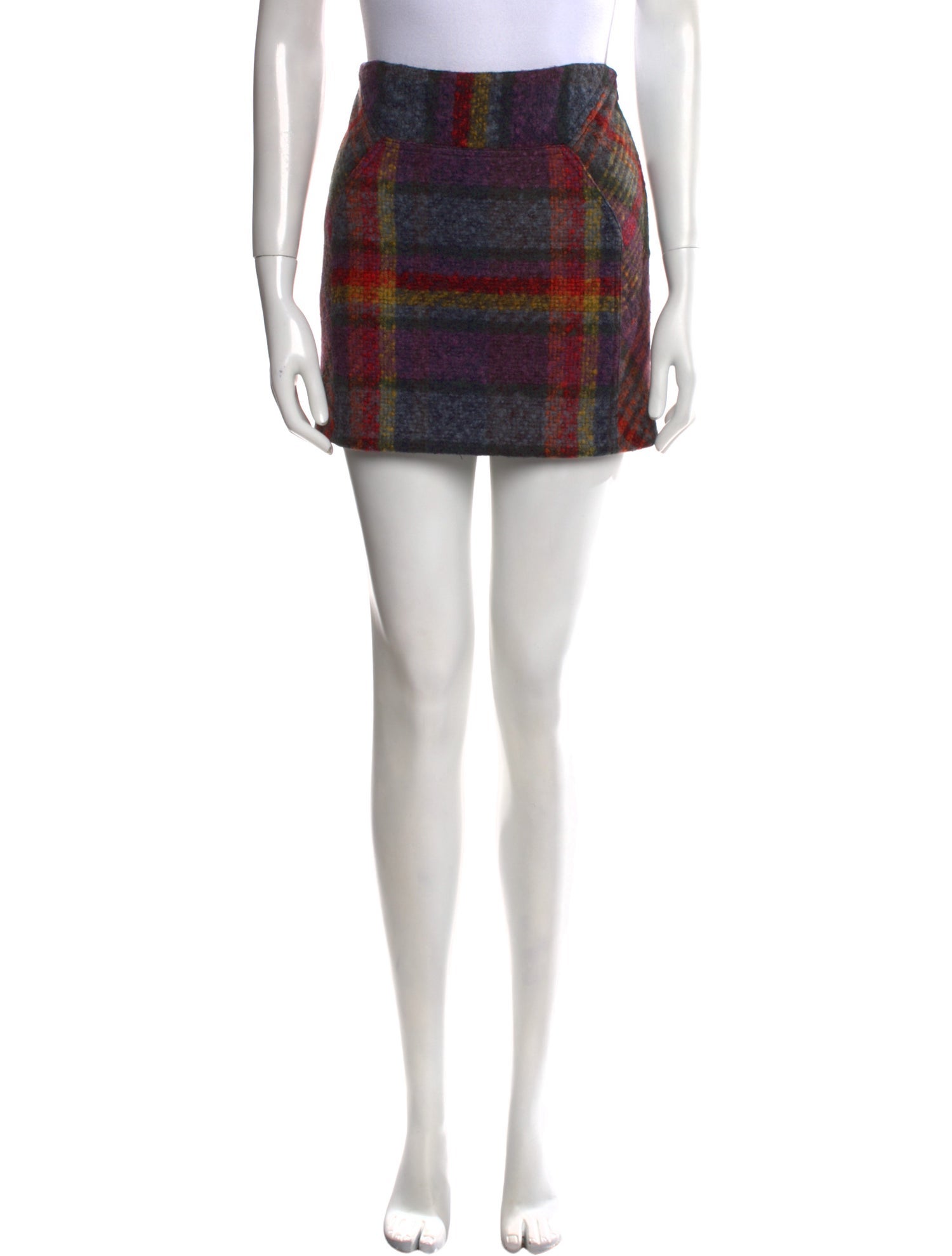 Diane von Furstenberg Wool Mini Skirt