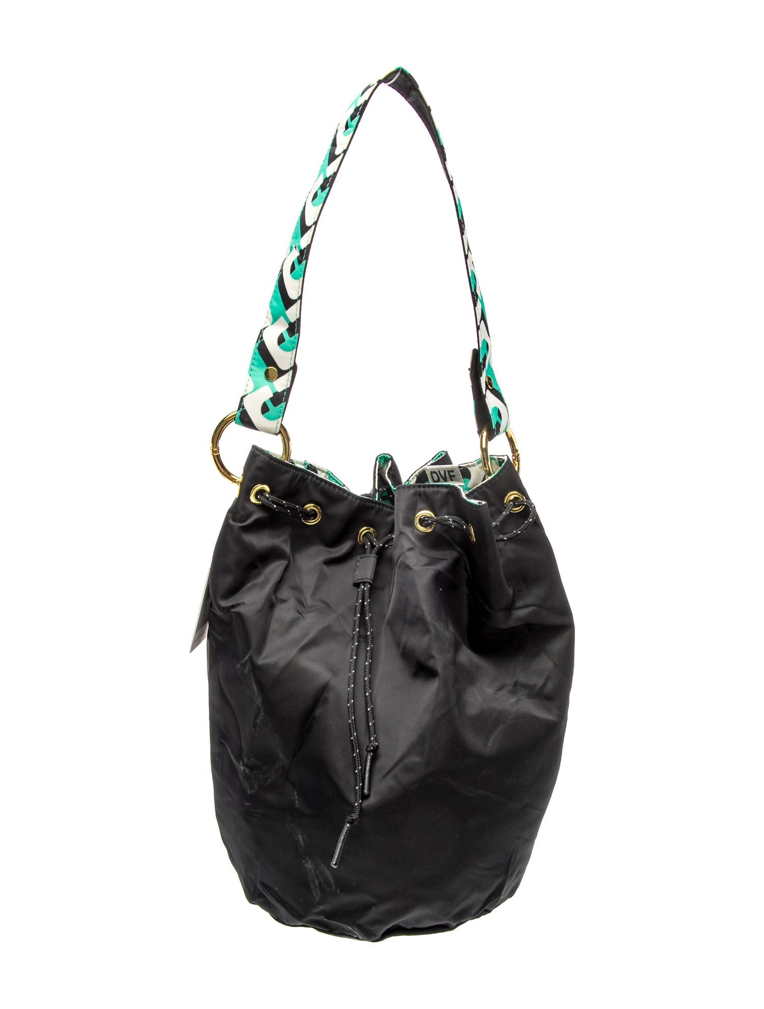 Diane von Furstenberg Nylon Bucket Bag