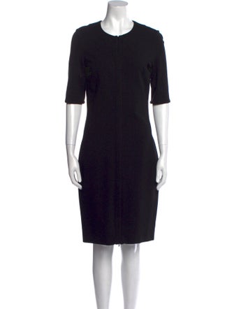 Diane von Furstenberg Crew Neck Knee-Length Dress