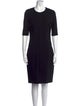 Diane von Furstenberg Crew Neck Knee-Length Dress