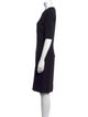 Diane von Furstenberg Crew Neck Knee-Length Dress