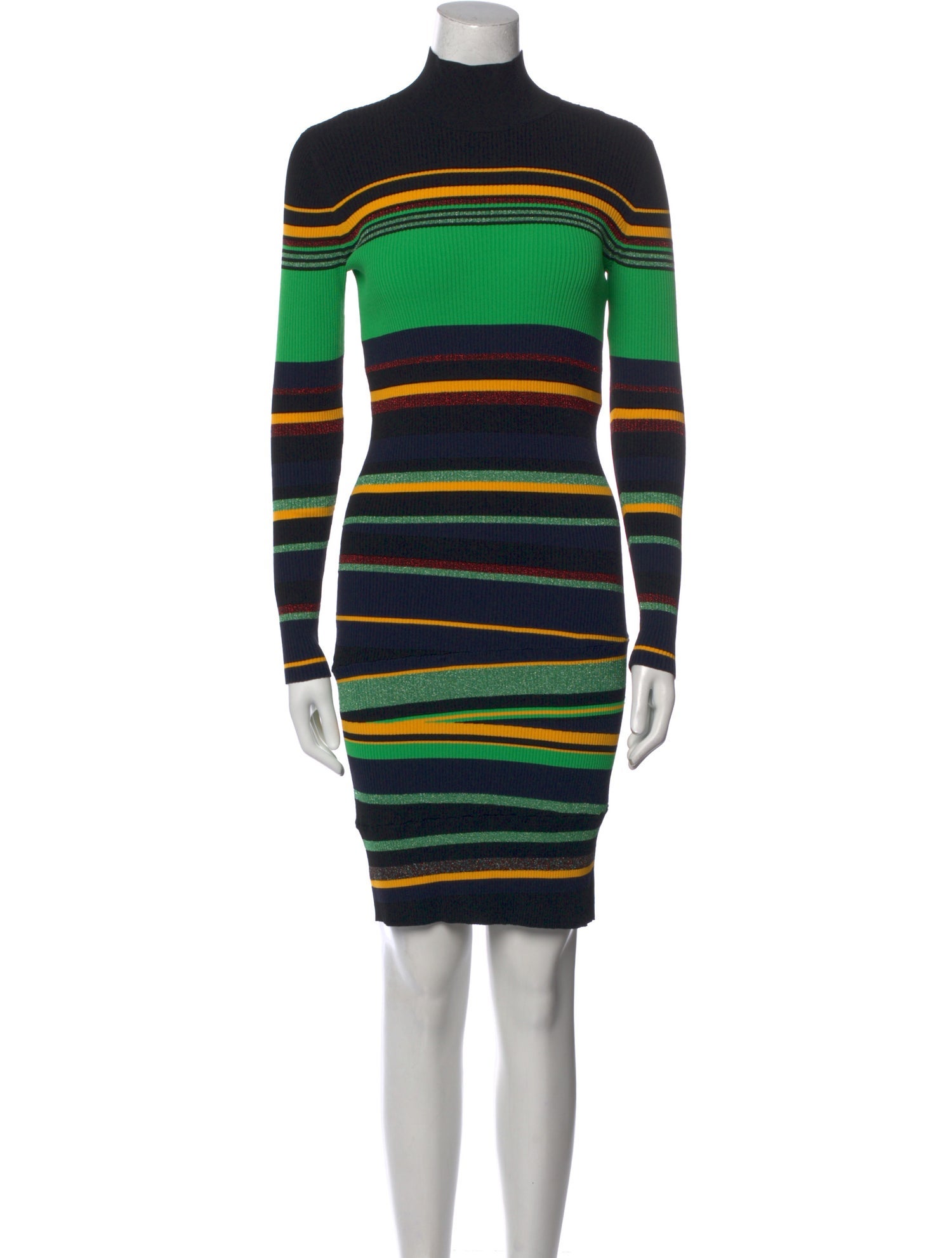 Diane von Furstenberg Striped Mini Dress