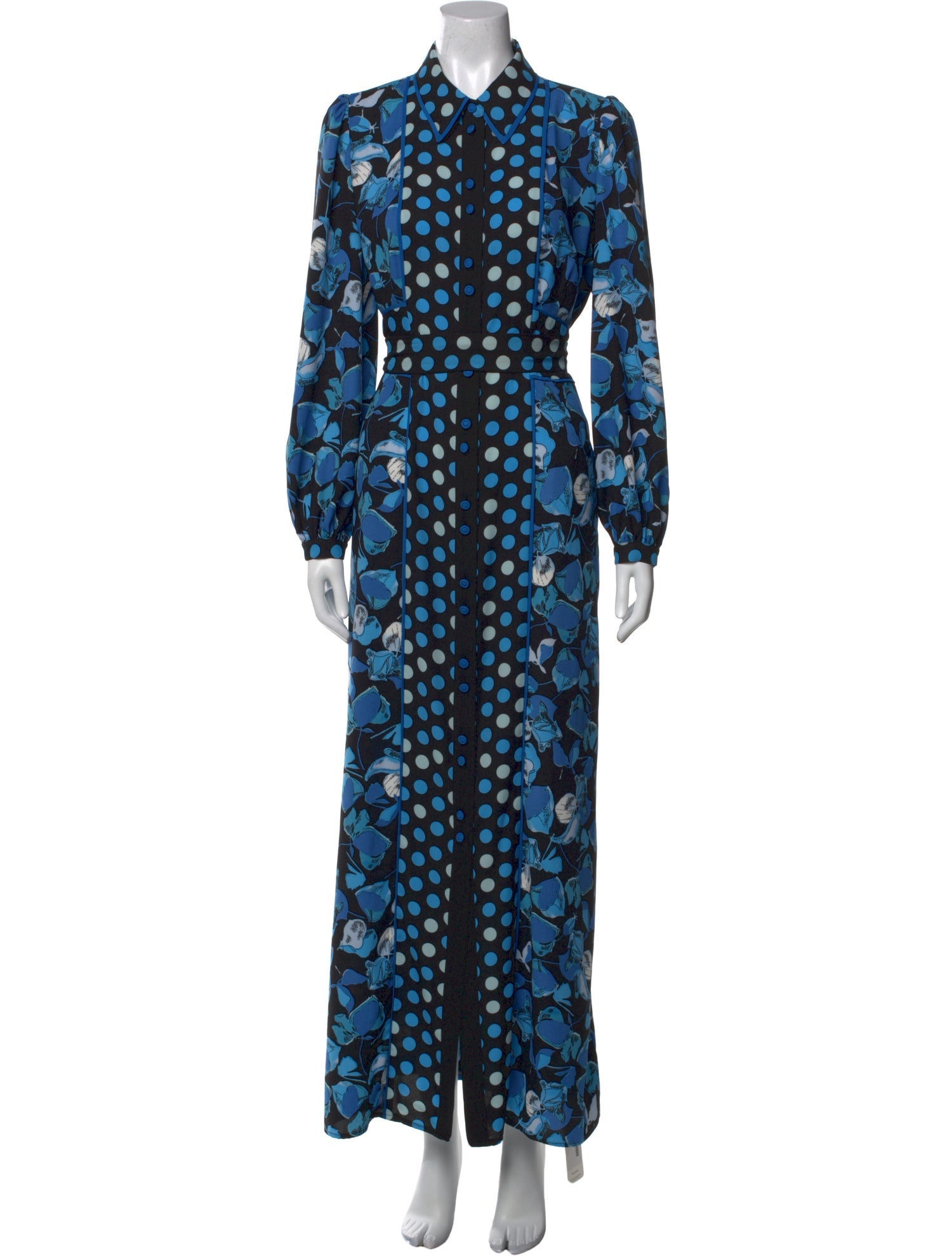 Diane von Furstenberg Printed Long Dress