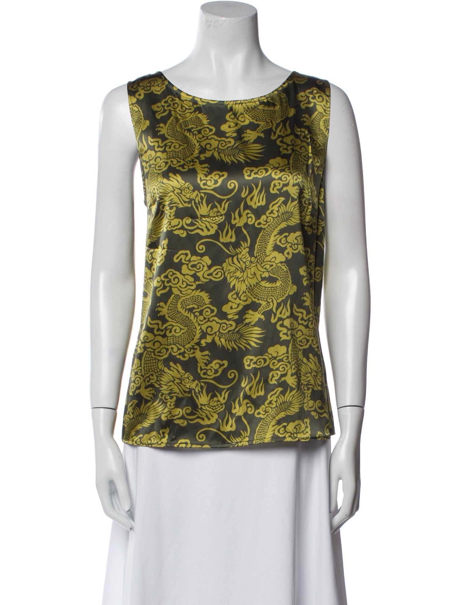 Diane von Furstenberg Silk Printed Top