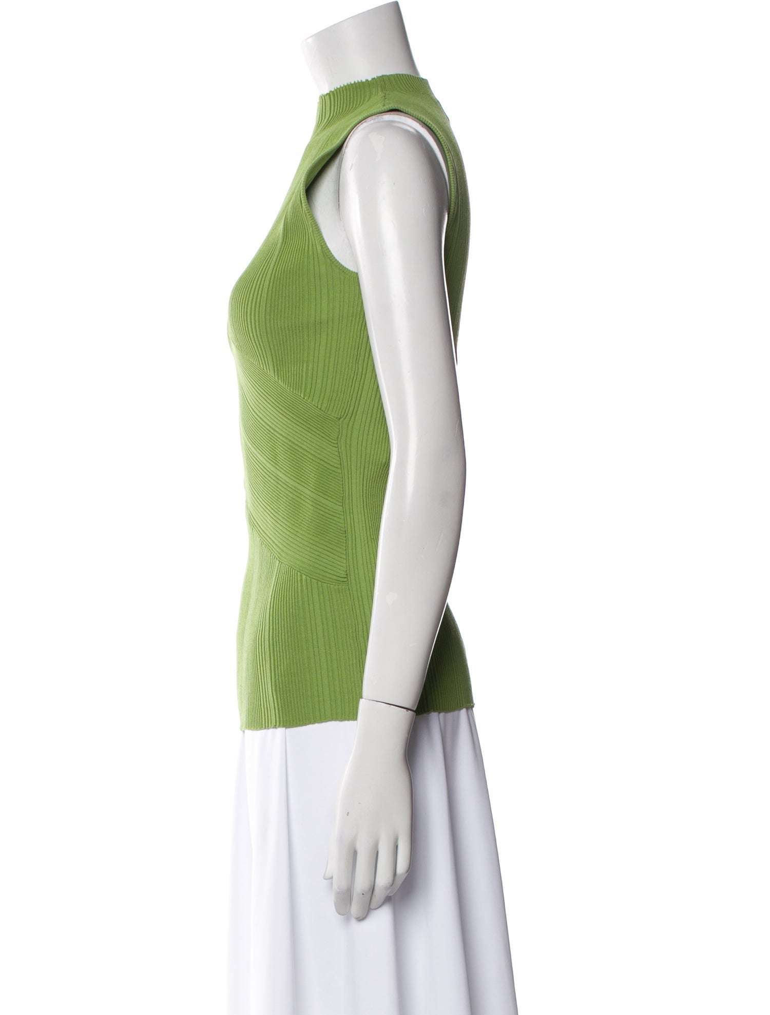 Diane von Furstenberg Crew Neck Sleeveless Top
