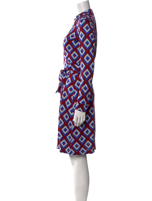 Diane von Furstenberg Silk Knee-Length Dress