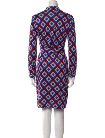 Diane von Furstenberg Silk Knee-Length Dress