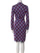 Diane von Furstenberg Silk Knee-Length Dress