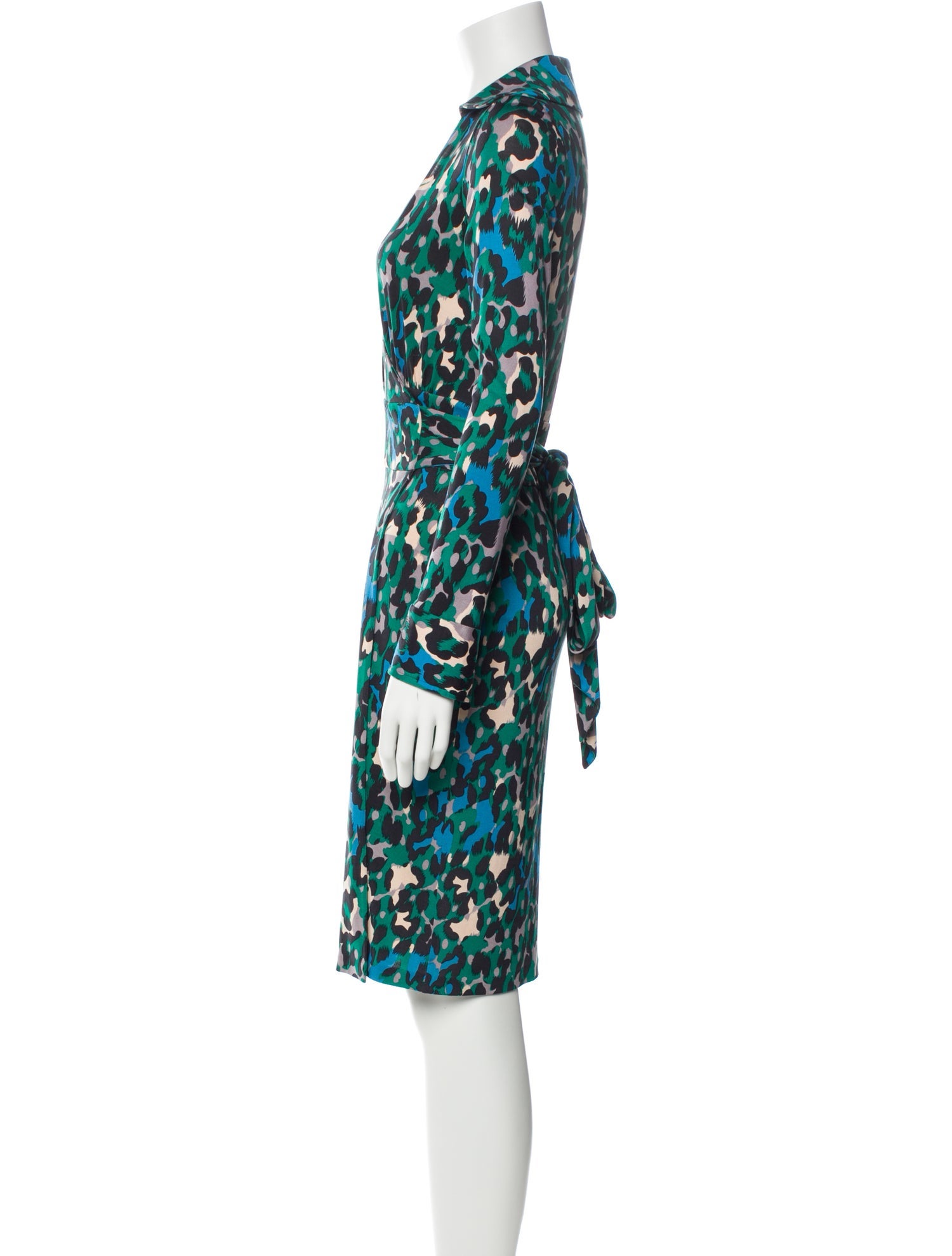 Diane von Furstenberg Silk Knee-Length Dress
