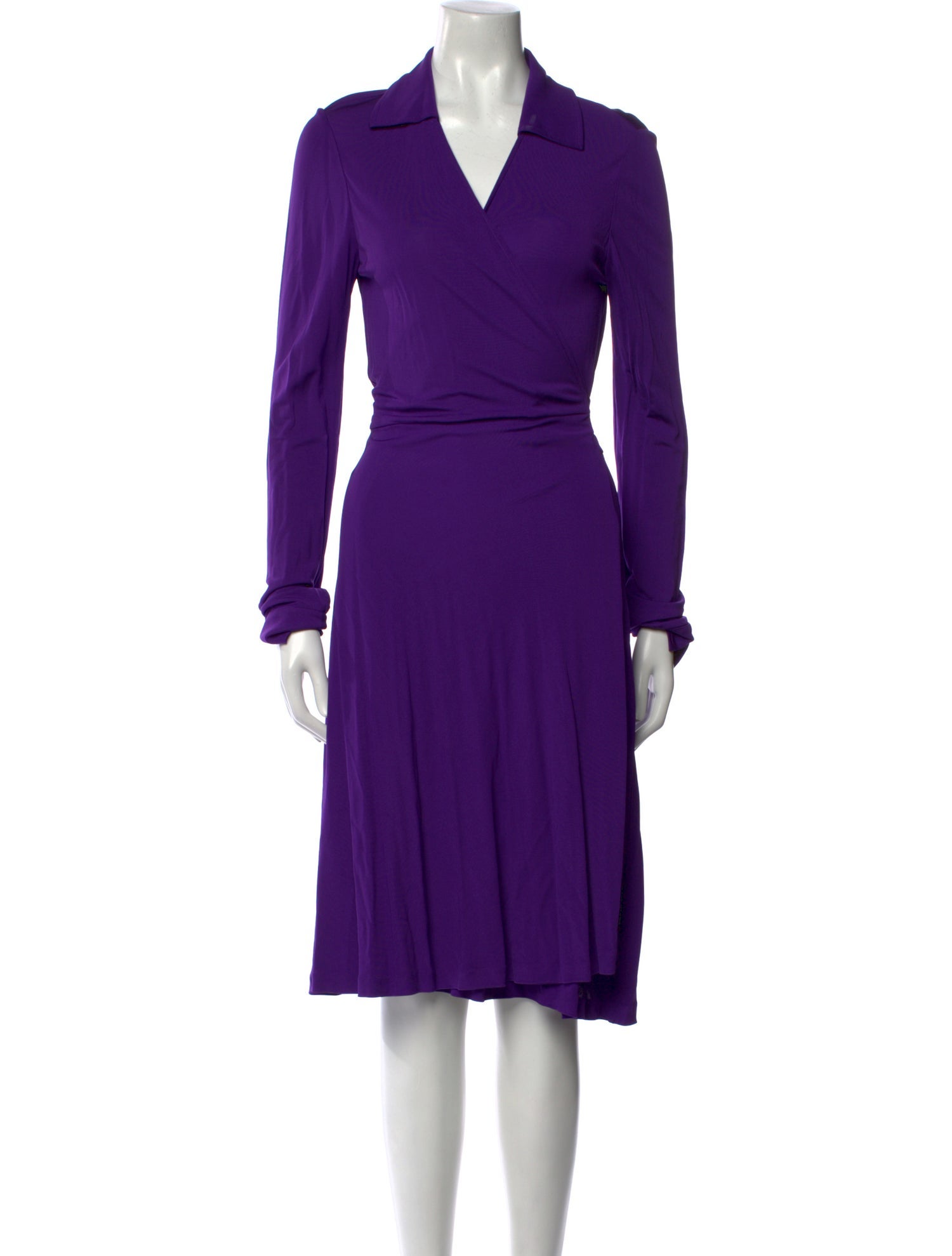 Diane von Furstenberg V-Neck Midi Length Dress w/ Tags