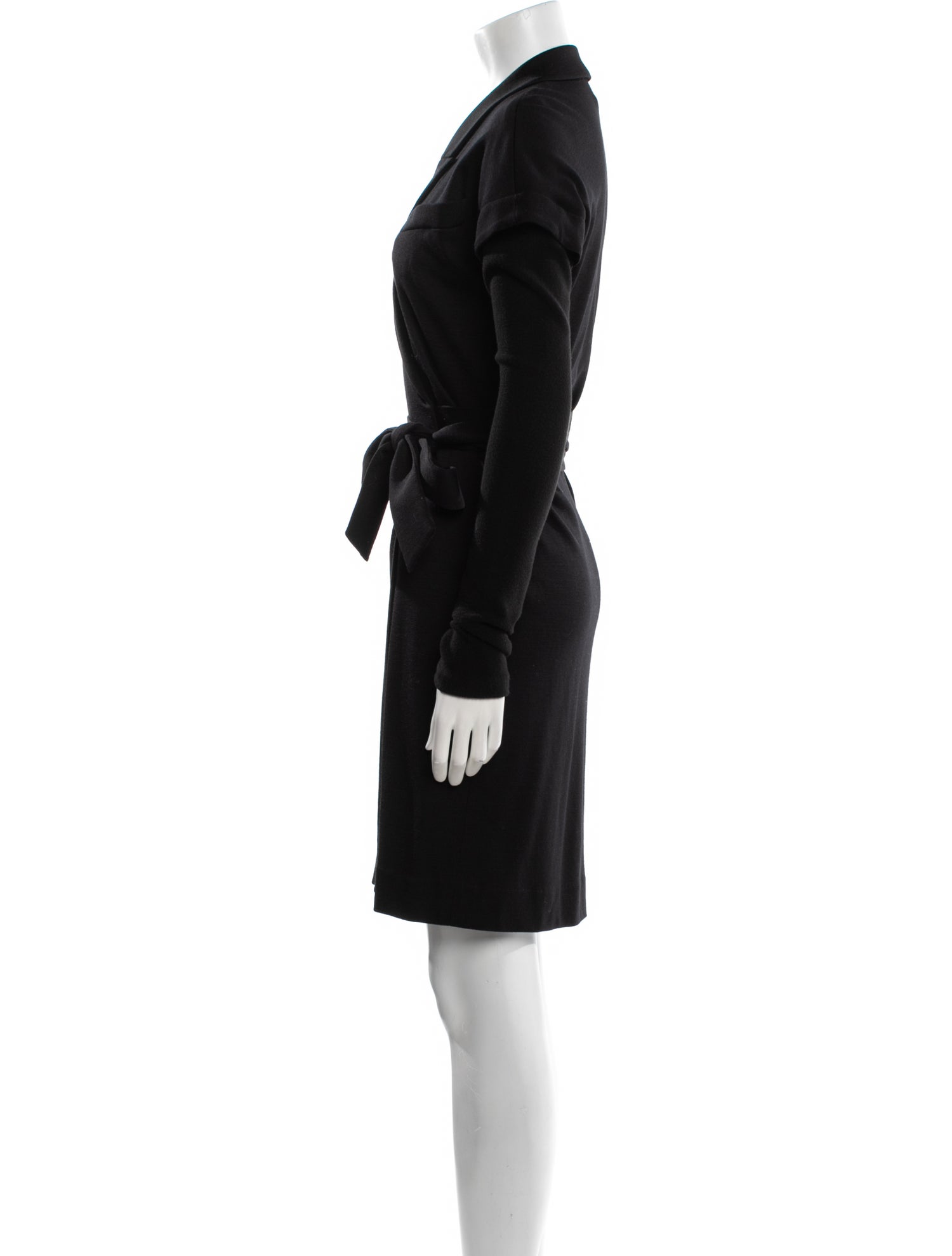 Diane von Furstenberg Wool Knee-Length Dress