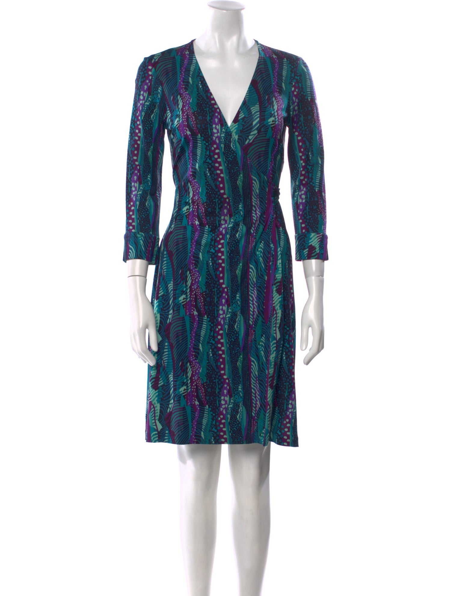 Diane von Furstenberg Silk Knee-Length Dress