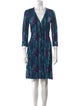 Diane von Furstenberg Silk Knee-Length Dress