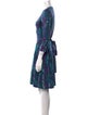 Diane von Furstenberg Silk Knee-Length Dress