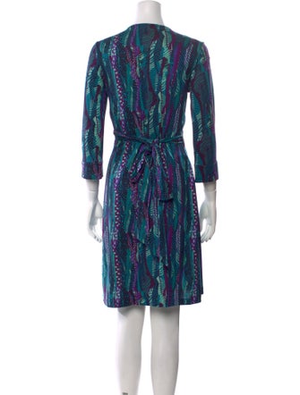 Diane von Furstenberg Silk Knee-Length Dress