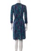 Diane von Furstenberg Silk Knee-Length Dress