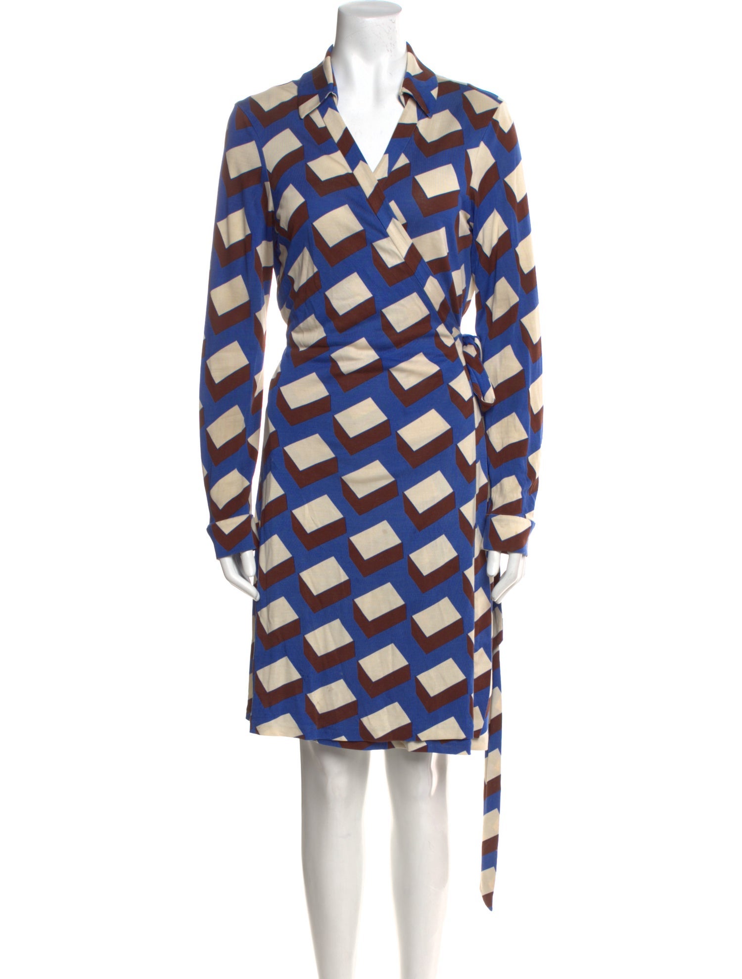 Diane von Furstenberg Silk Midi Length Dress