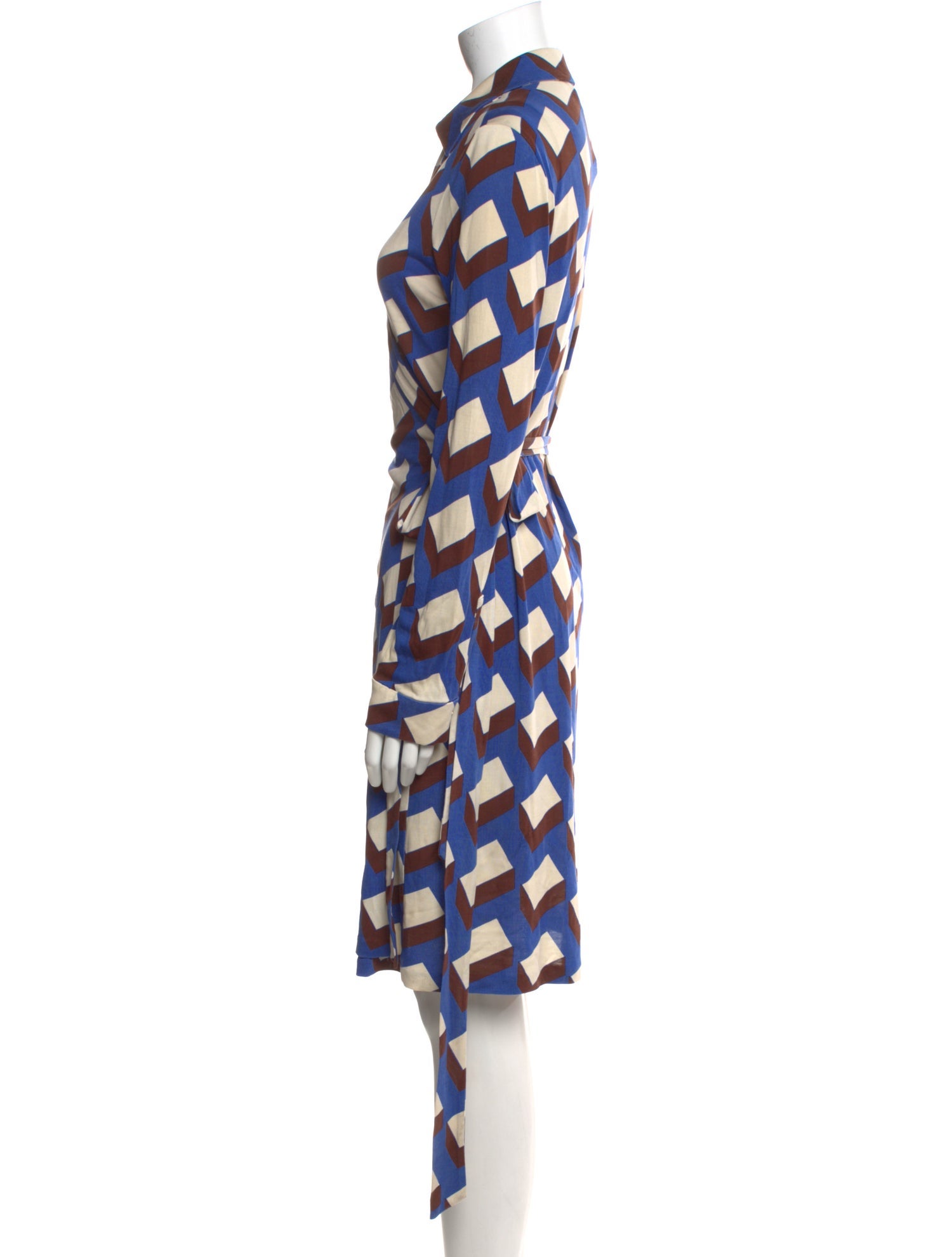 Diane von Furstenberg Silk Midi Length Dress