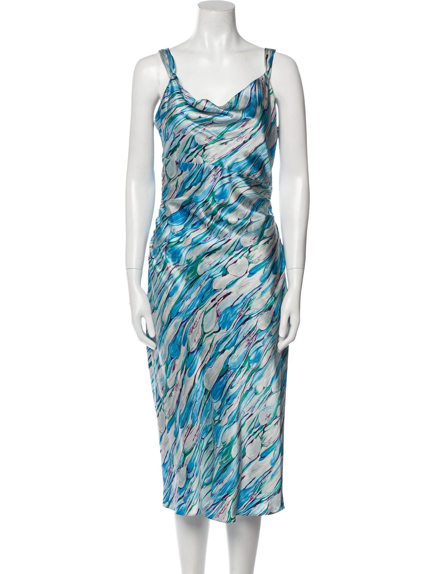 Diane von Furstenberg Silk Midi Length Dress
