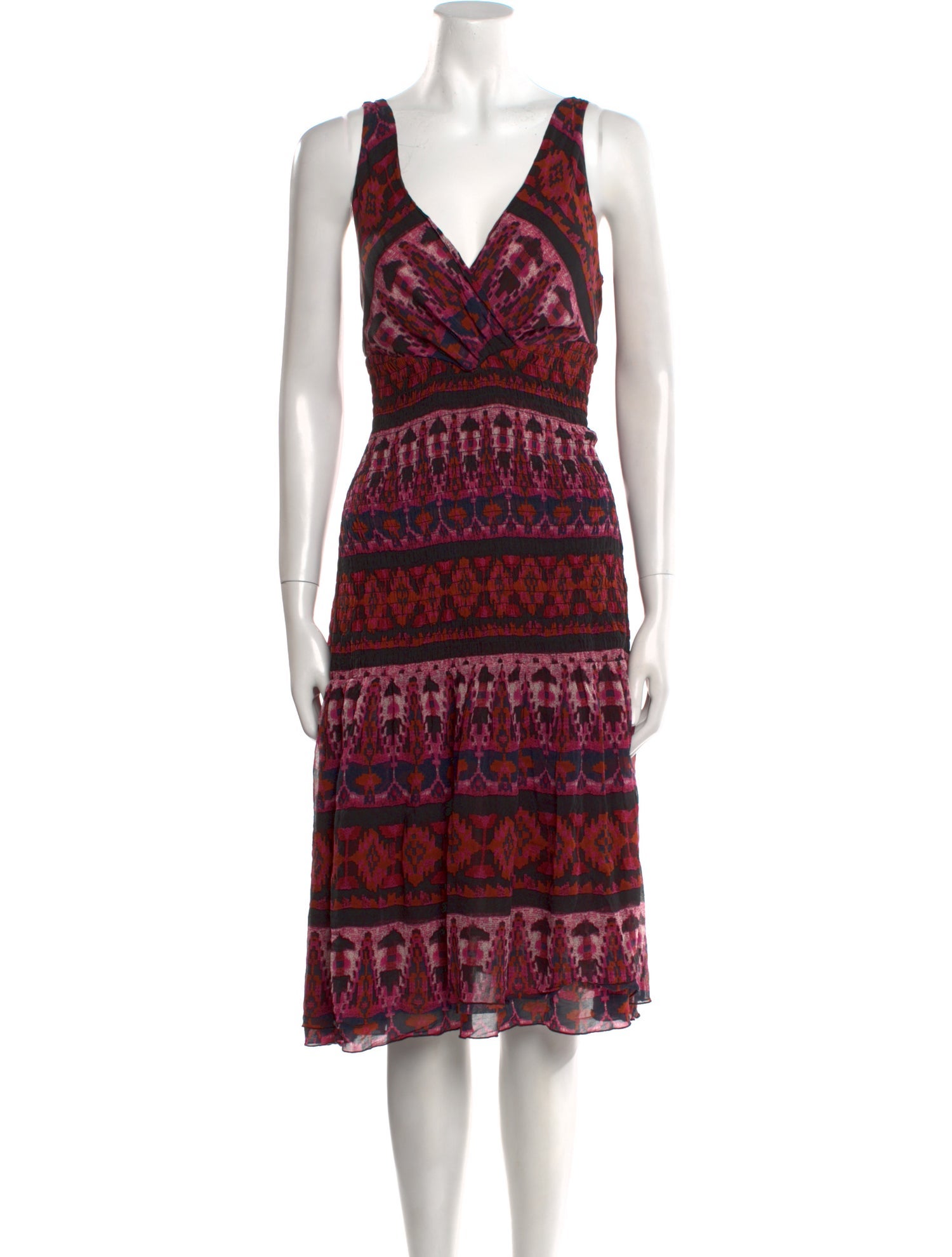 Diane von Furstenberg Silk Midi Length Dress