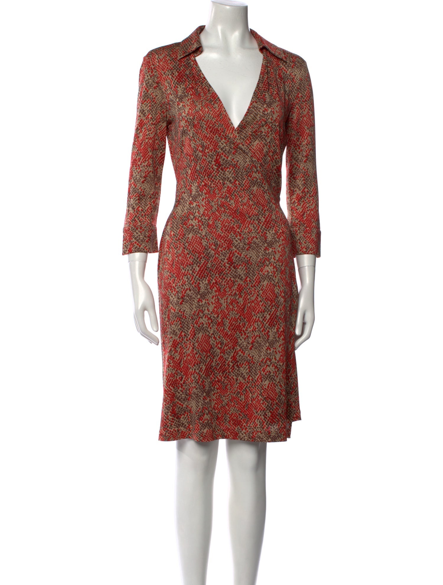 Diane von Furstenberg Silk Midi Length Dress