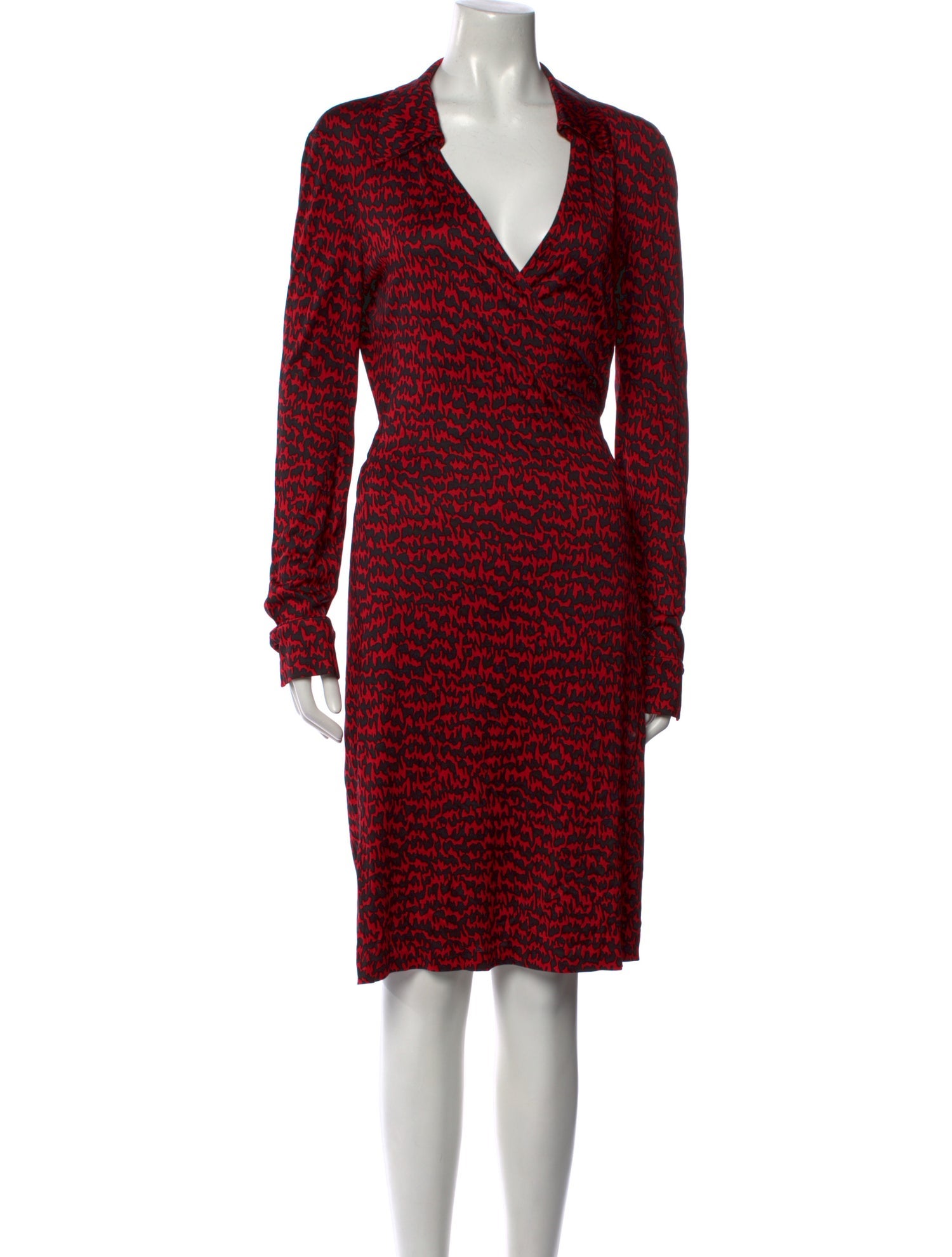 Diane von Furstenberg Silk Knee-Length Dress