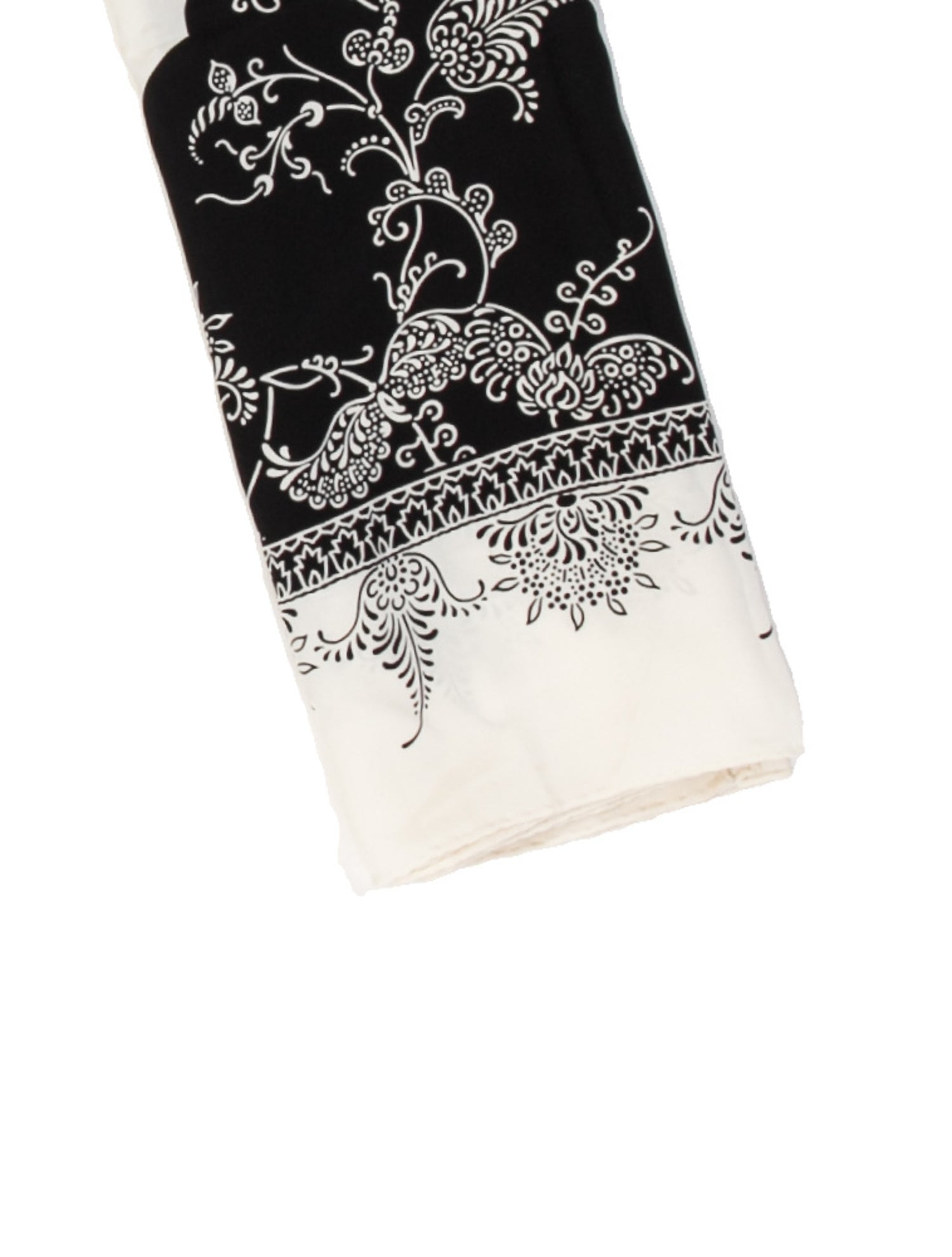 Diane von Furstenberg Silk Floral Print Scarf