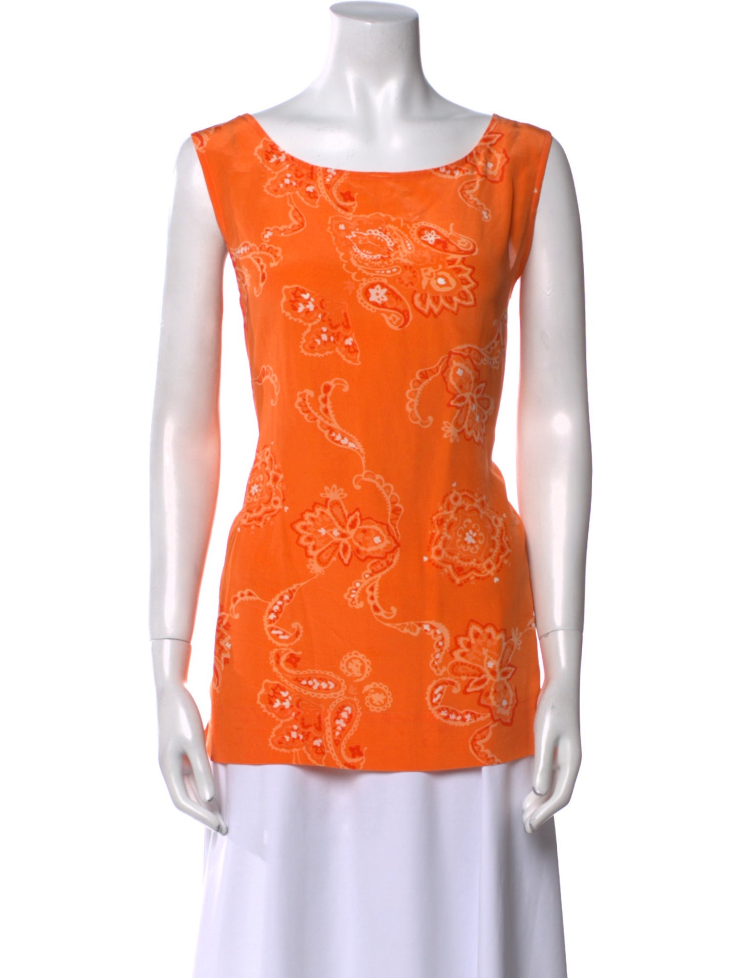 Diane von Furstenberg Silk Printed Top