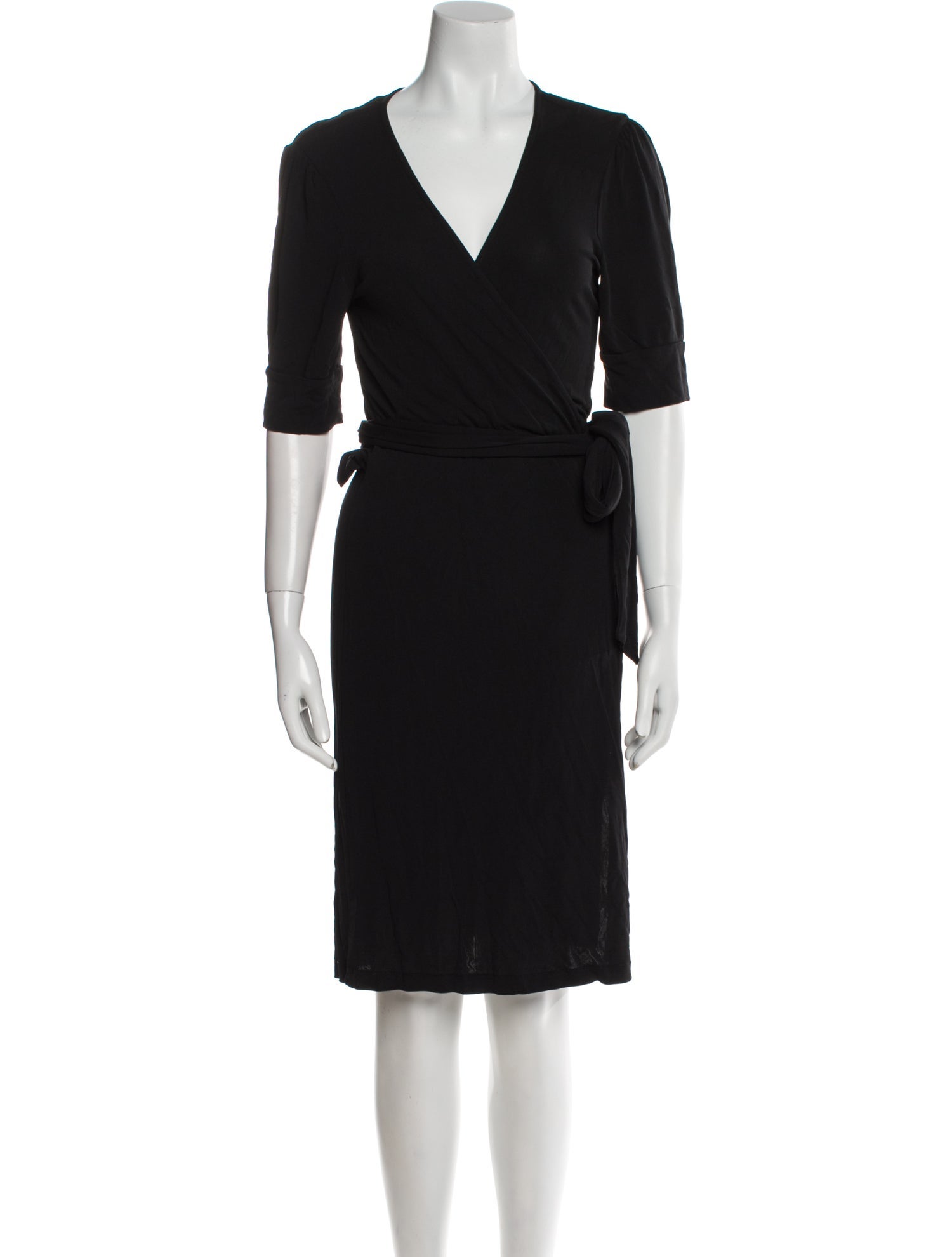 Diane von Furstenberg V-Neck Knee-Length Dress