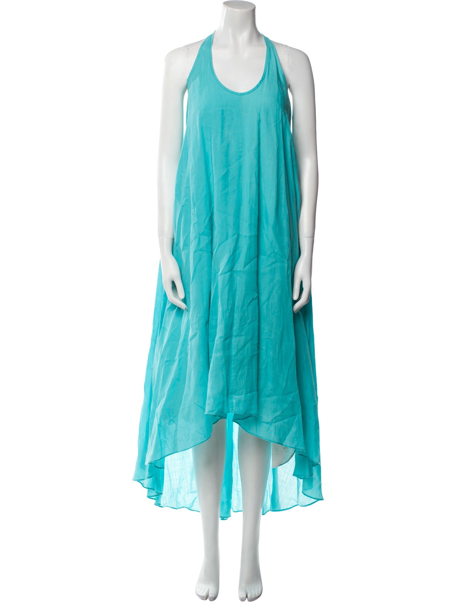 Diane von Furstenberg Scoop Neck Long Dress