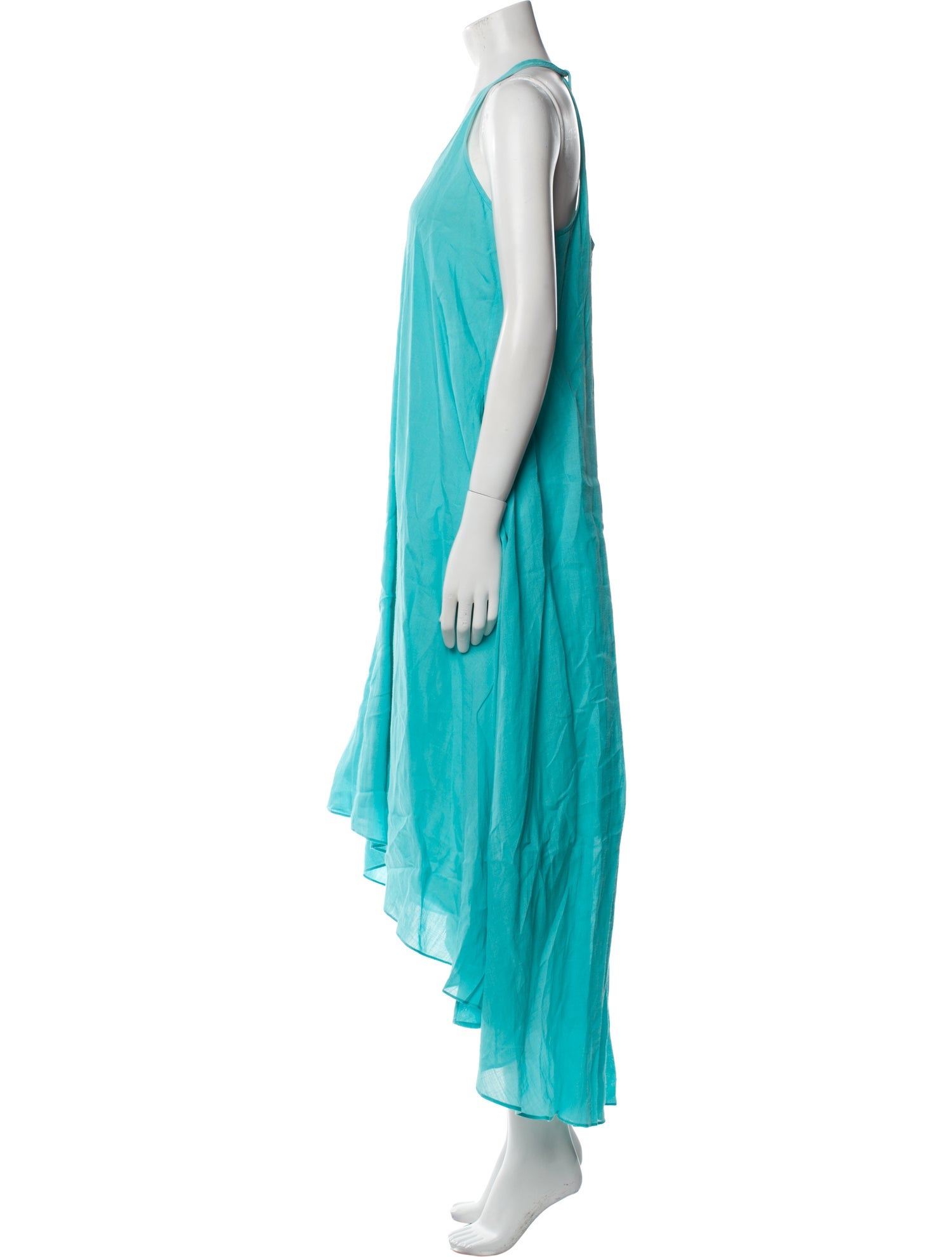 Diane von Furstenberg Scoop Neck Long Dress