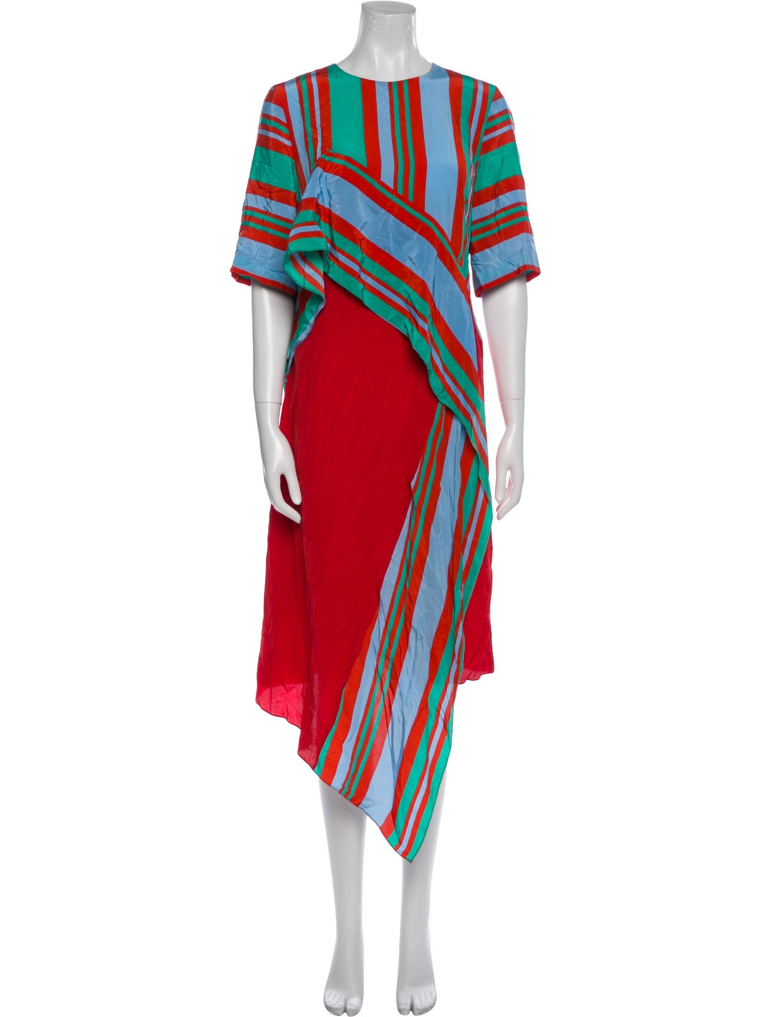 Diane von Furstenberg Silk Midi Length Dress w/ Tags