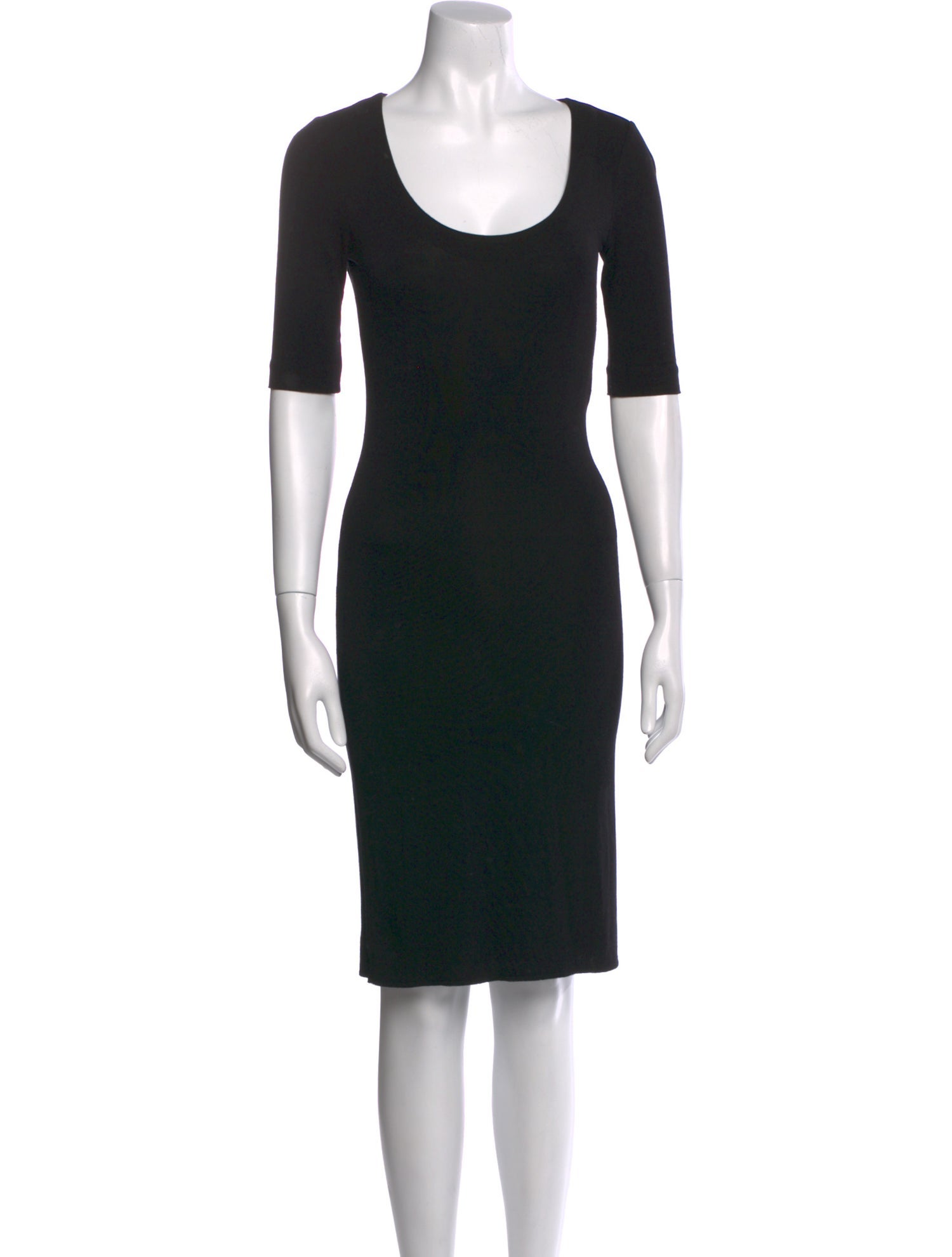 Diane von Furstenberg Scoop Neck Knee-Length Dress
