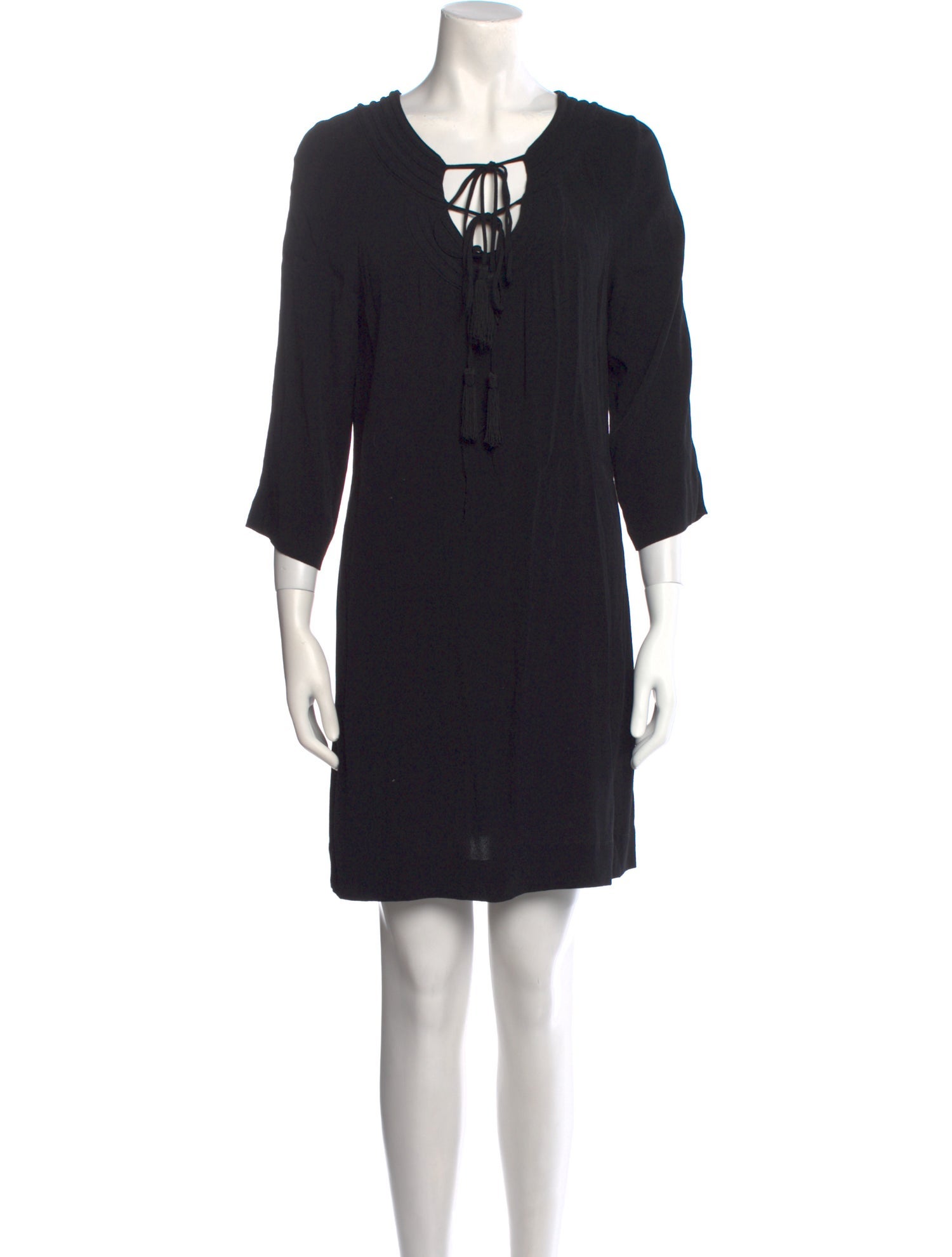 Diane von Furstenberg V-Neck Mini Dress