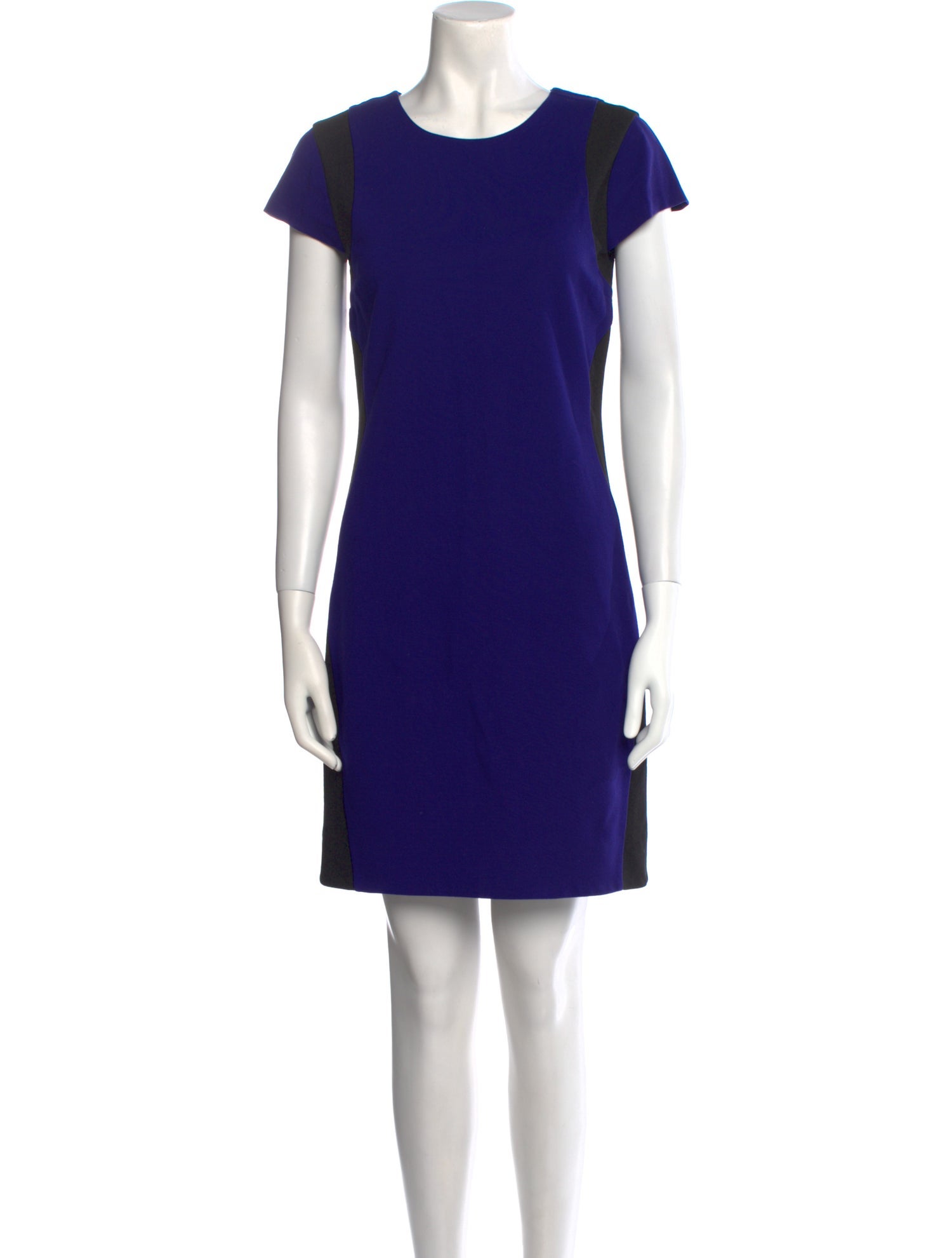 Diane von Furstenberg Crew Neck Mini Dress