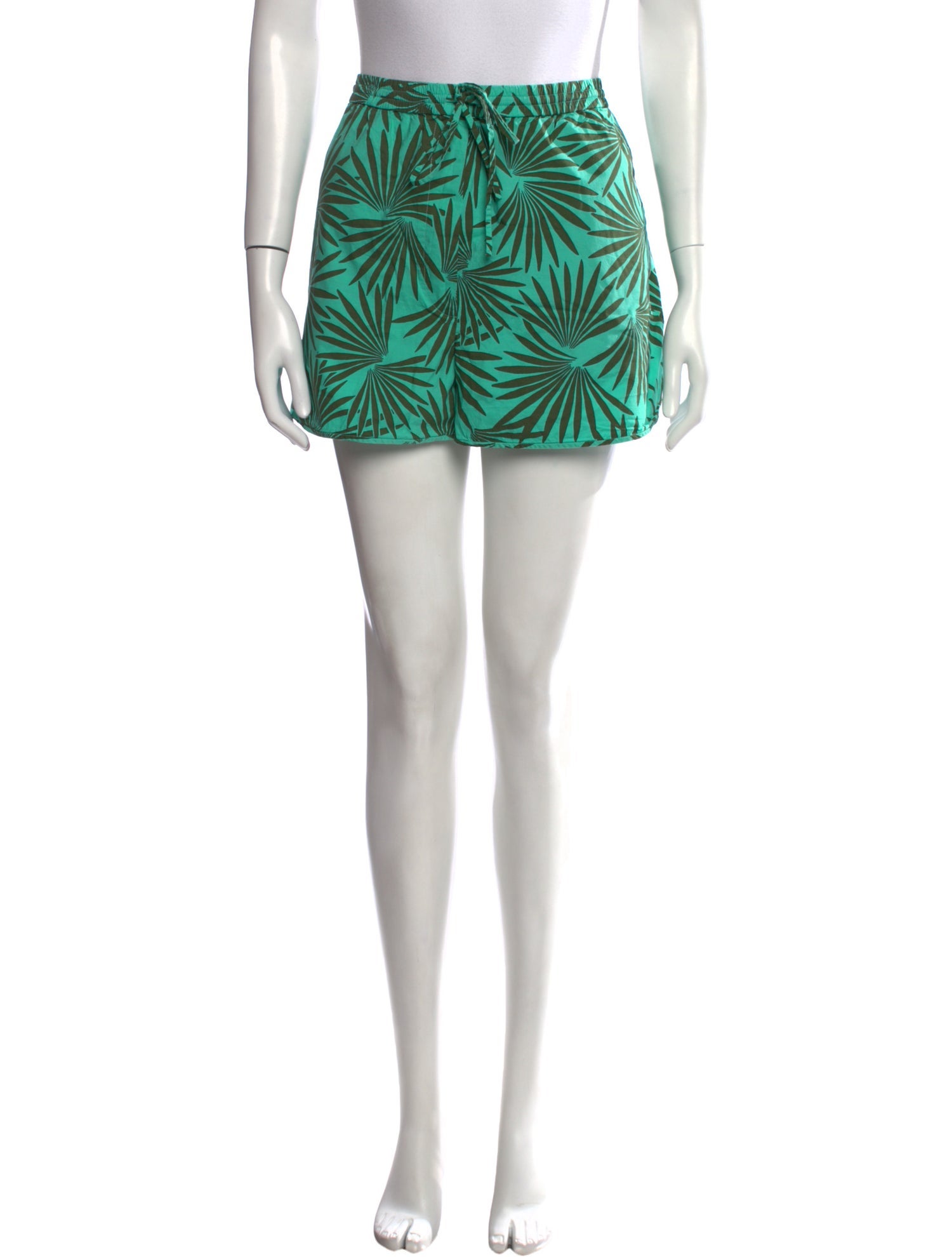 Diane von Furstenberg Printed Mini Shorts